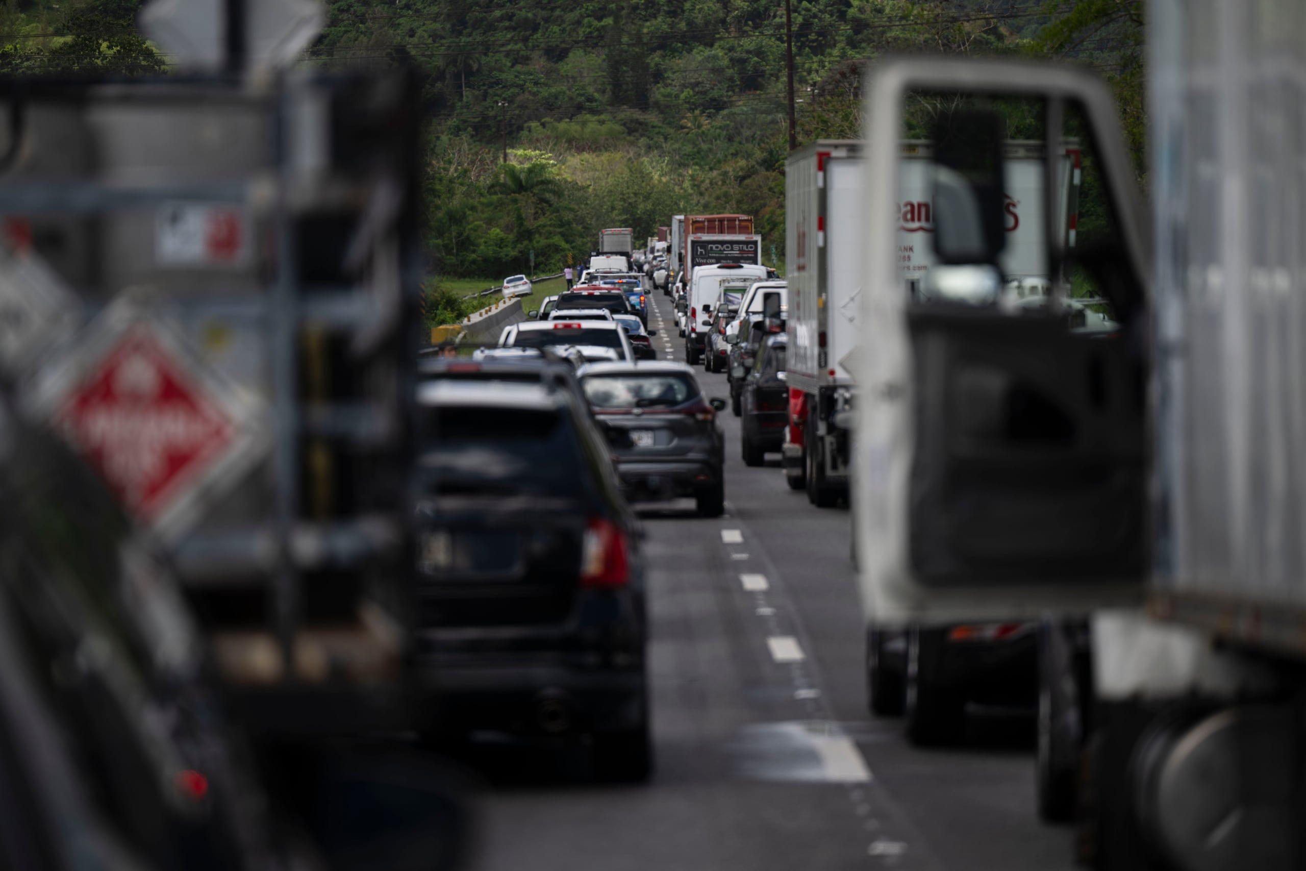 Tapón hacia el sur