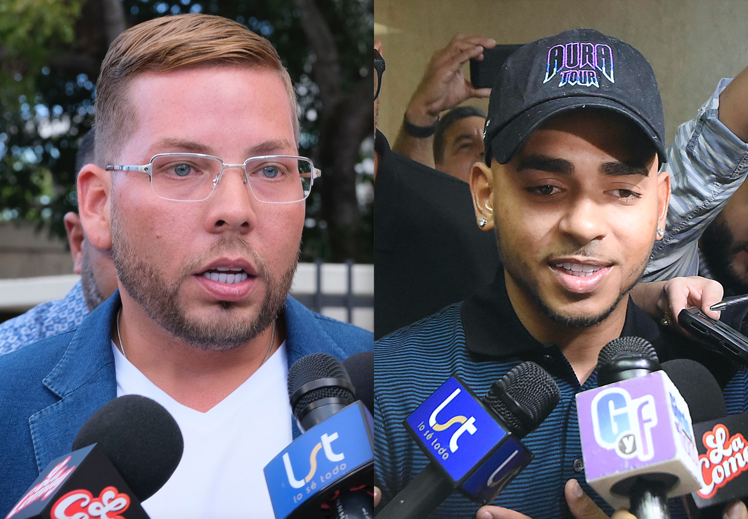 Ozuna y Vicente Saavedra