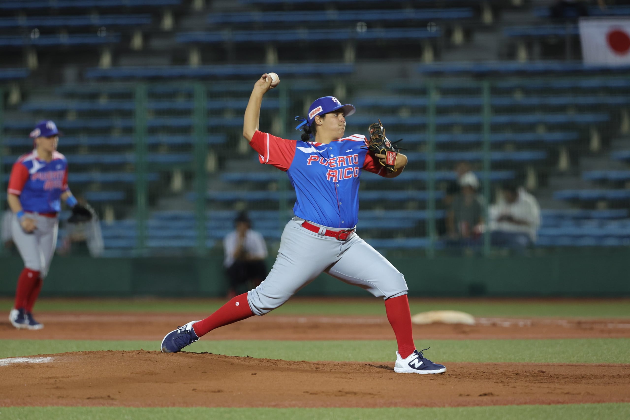 Janiliz Rivera cargó con el duro revés en el juego realizado hoy en Japón.