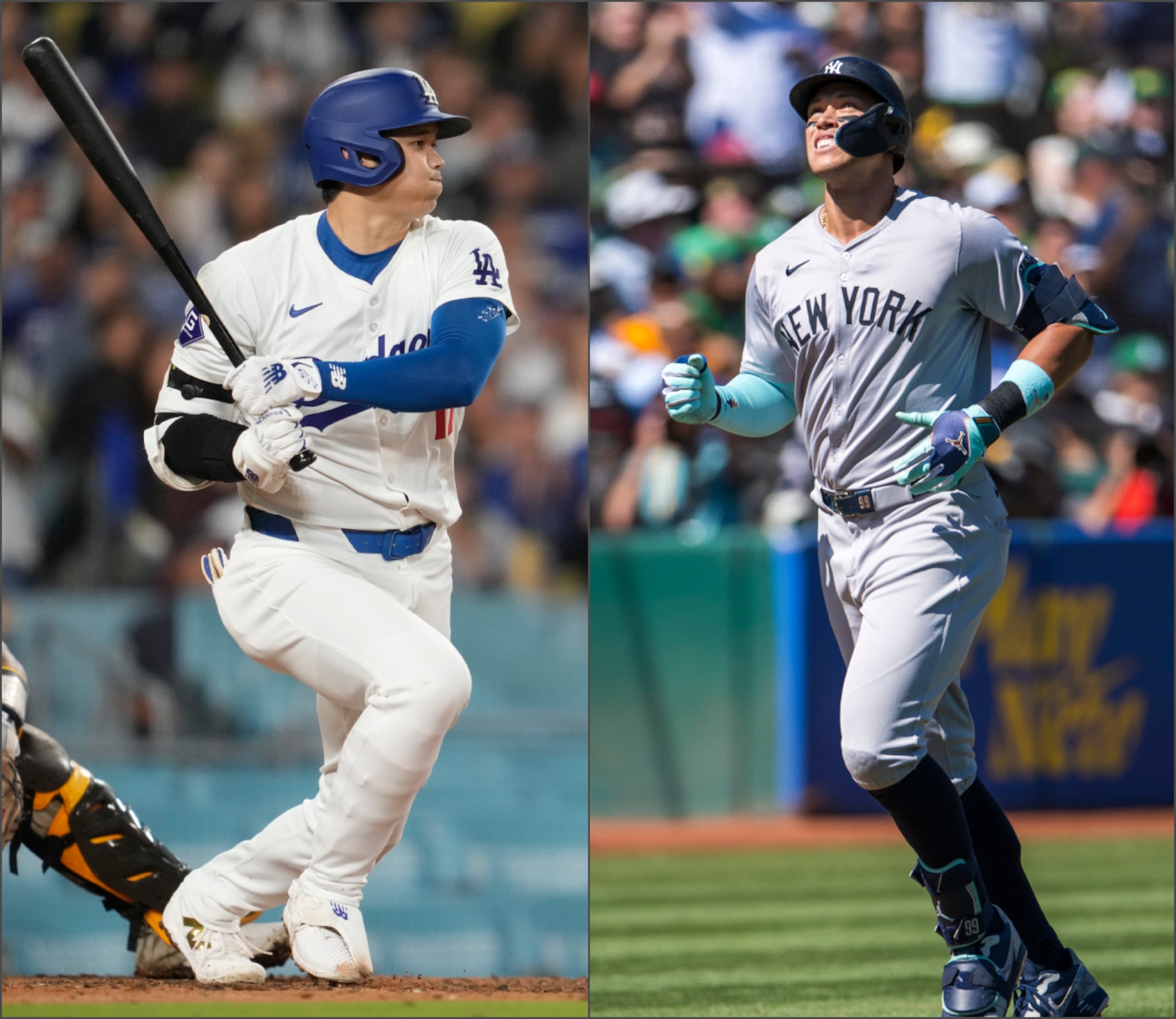 Shohei Ohtani viene de sobrepasar los 50 cuadrangulares y las 50 bases robadas, mientras Aaron Judge va por 57 jonrones, a solo cinco de su marca personal.
