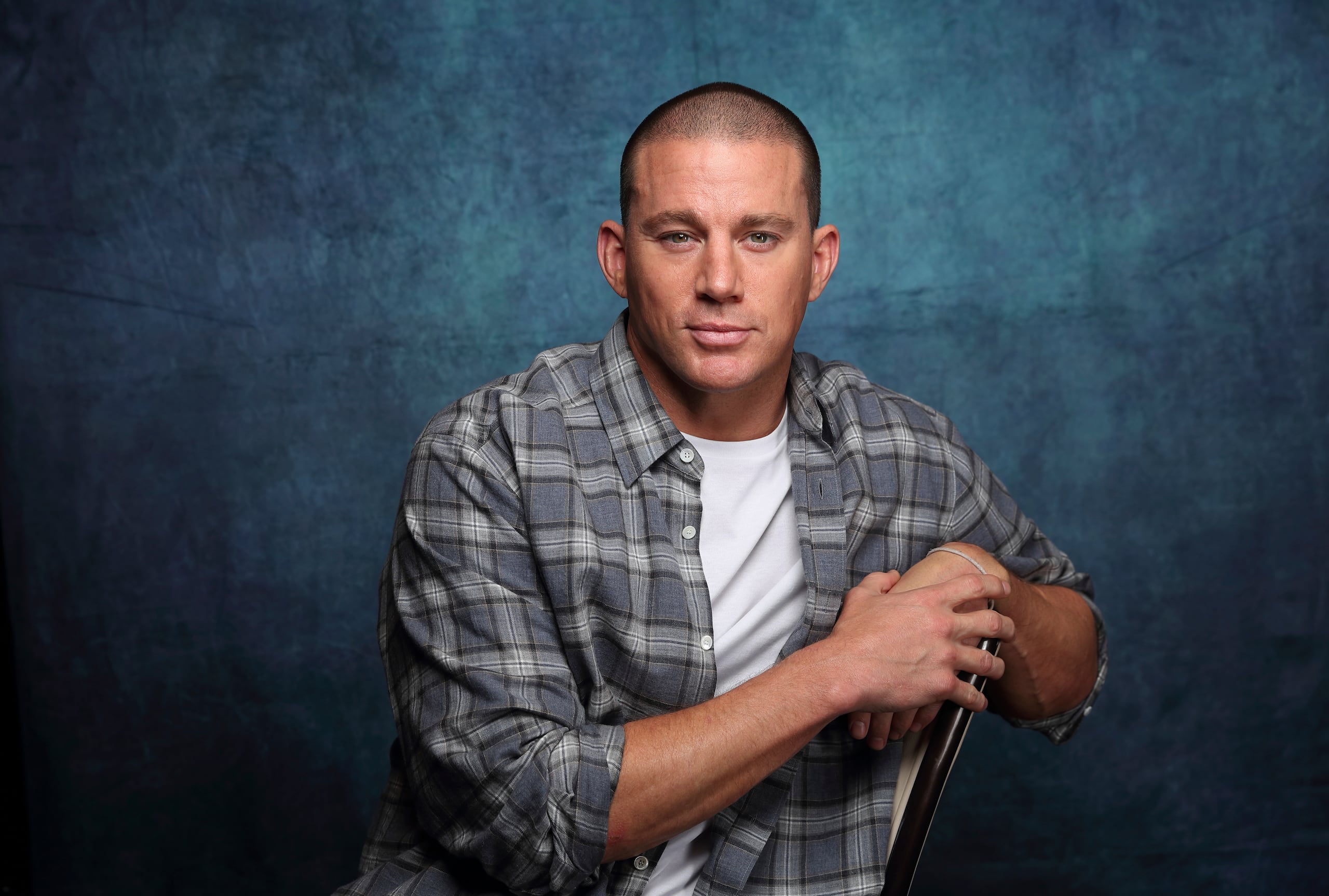 Channing Tatum posa en el Hotel Four Seasons para promover su película "Dog", el 6 de febrero de 2022 en Los Ángeles. (Foto por Danny Moloshok/Invision/AP)