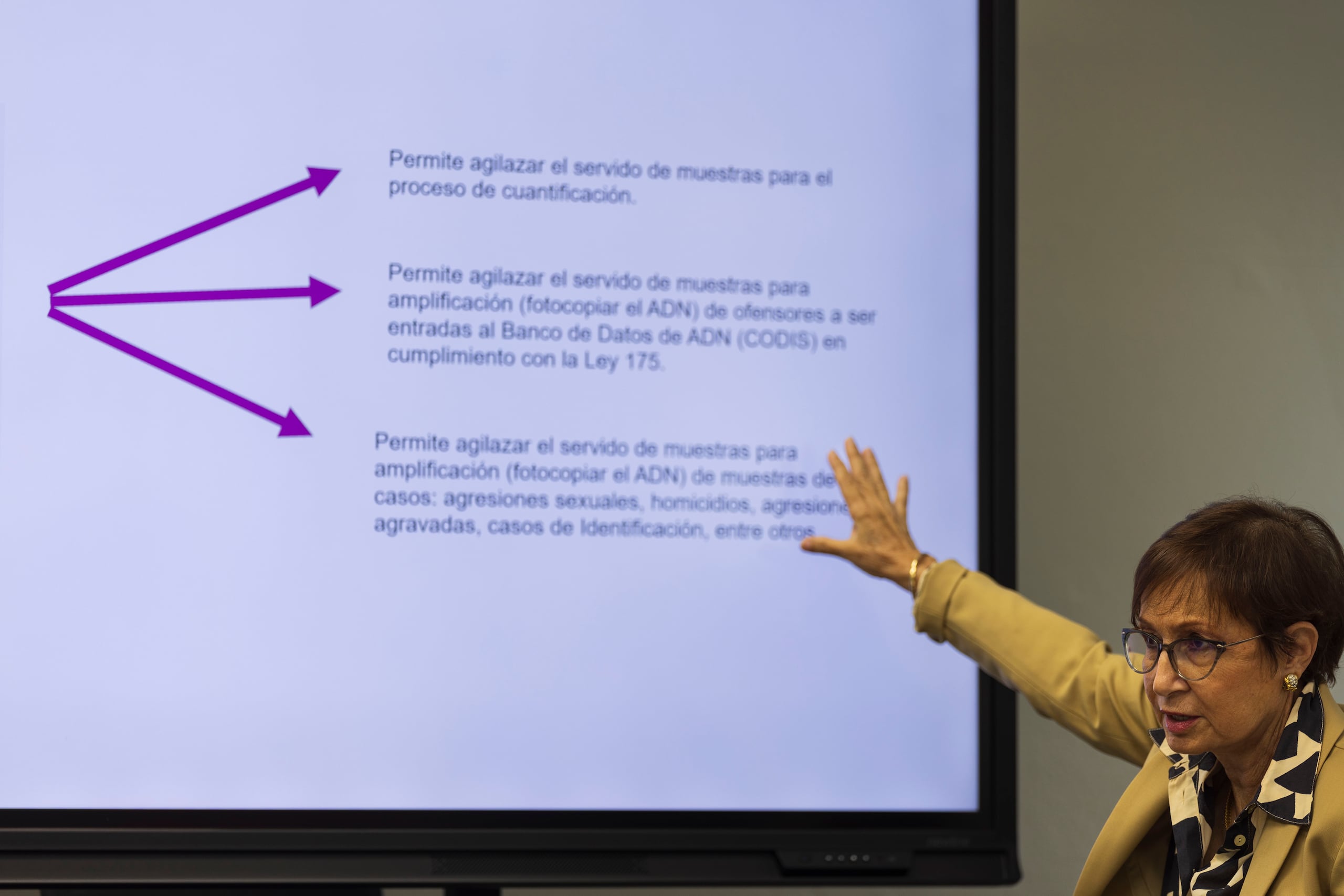 La Dra. María Conte Miller aprovechó para destacar que, para poder aprovechar las ventajas que brindan esos equipos, el ICF requiere del financiamiento adecuado.