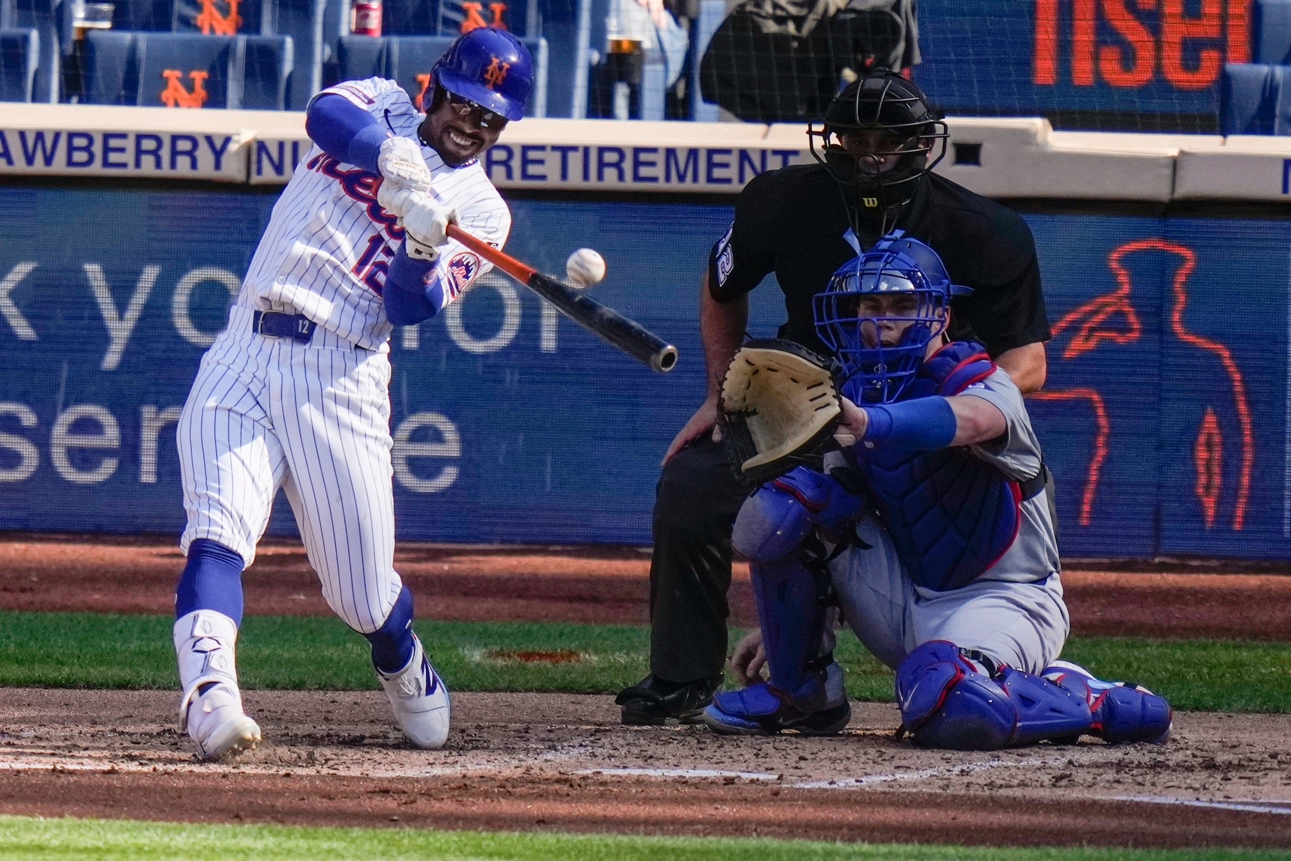 El boricua Franciso Lindor pegó un jonrón en causa perdida.