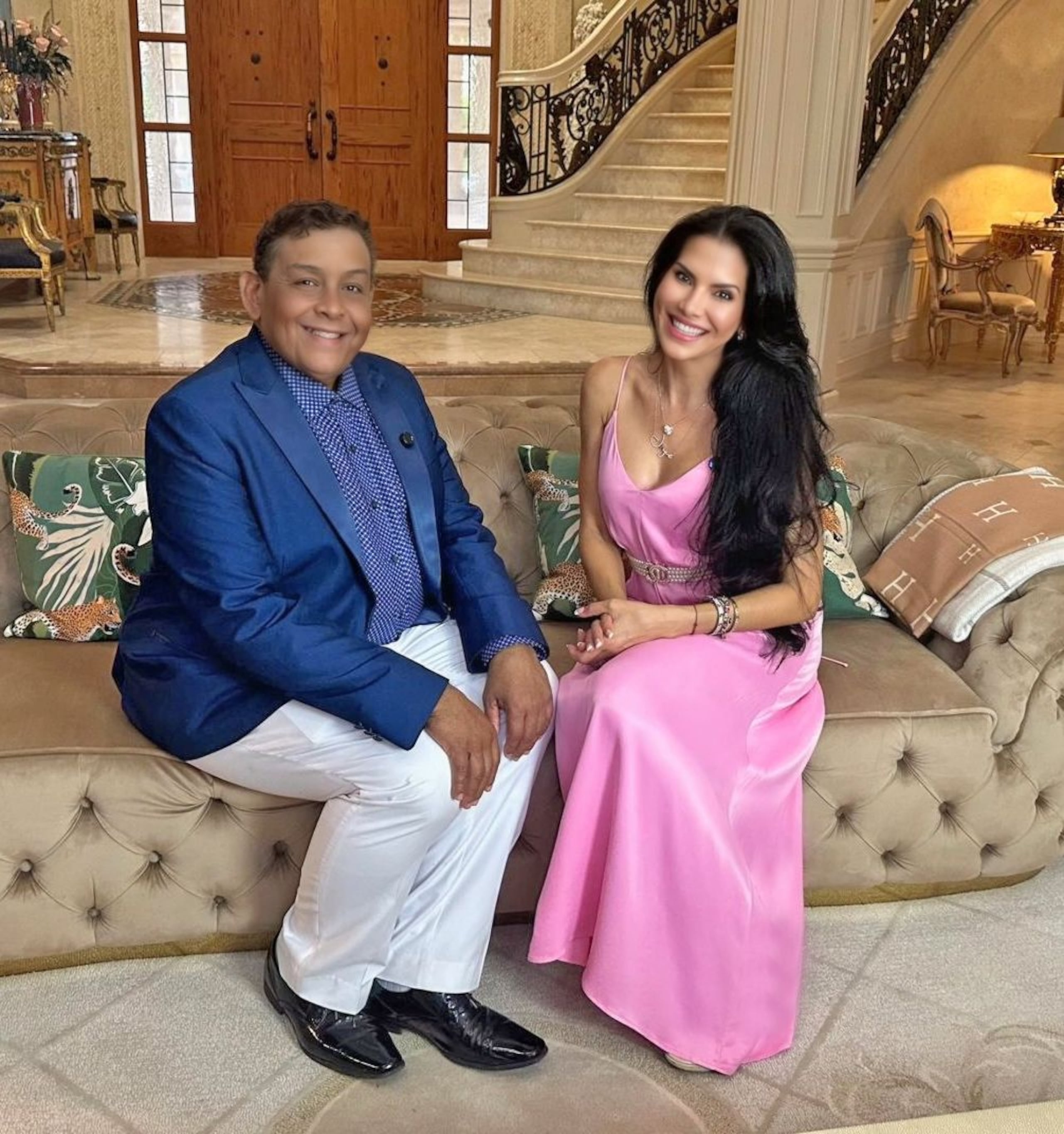 Joyce Giraud reside con su esposo Michael Ohoven y sus dos hijos, Leonardo y Valentino, en Boca Ratón,  Florida, donde nos recibió.