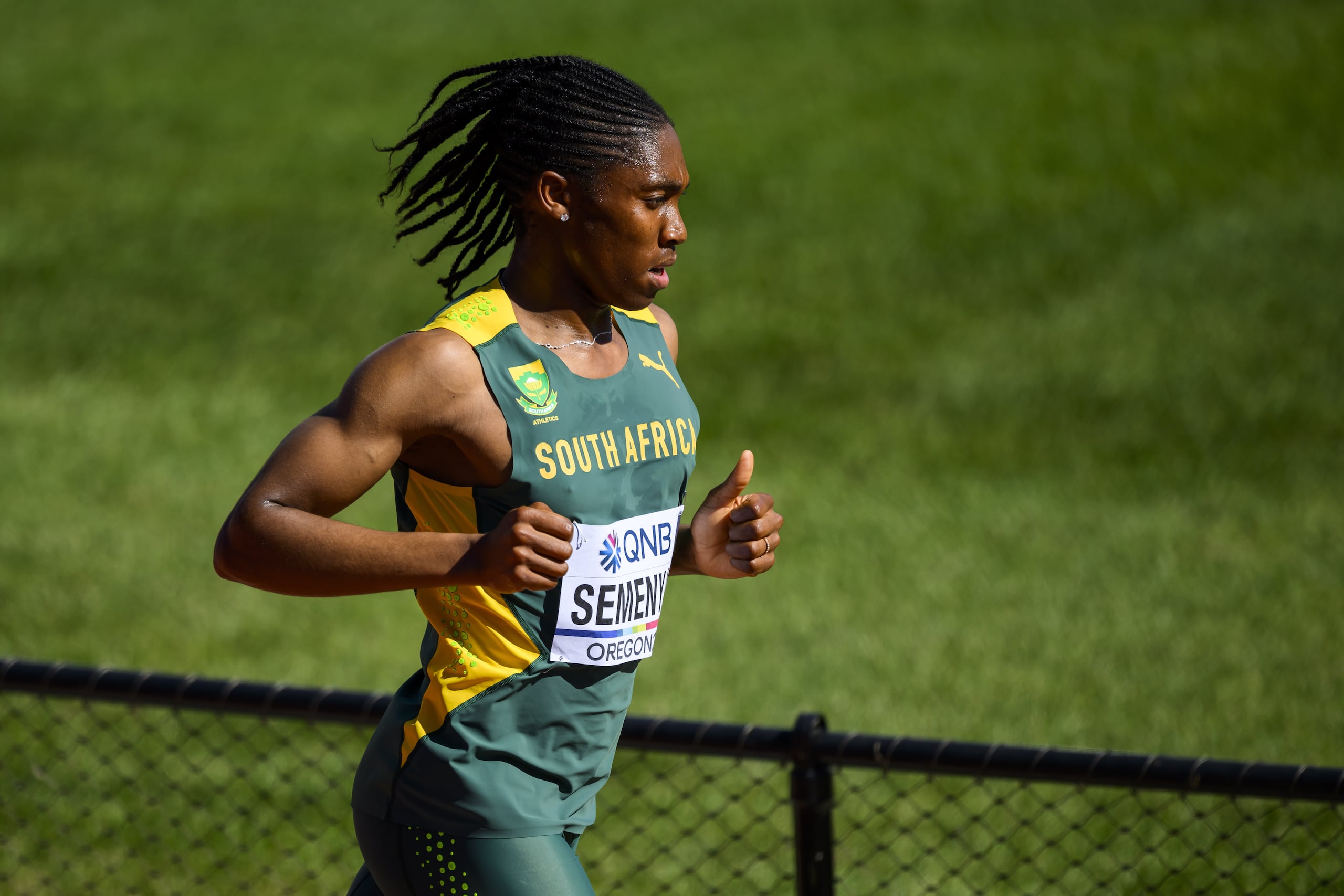 La atleta Caster Semenya (EFE/EPA/ARCHIVO/JEAN-CHRISTOPHE BOTT)