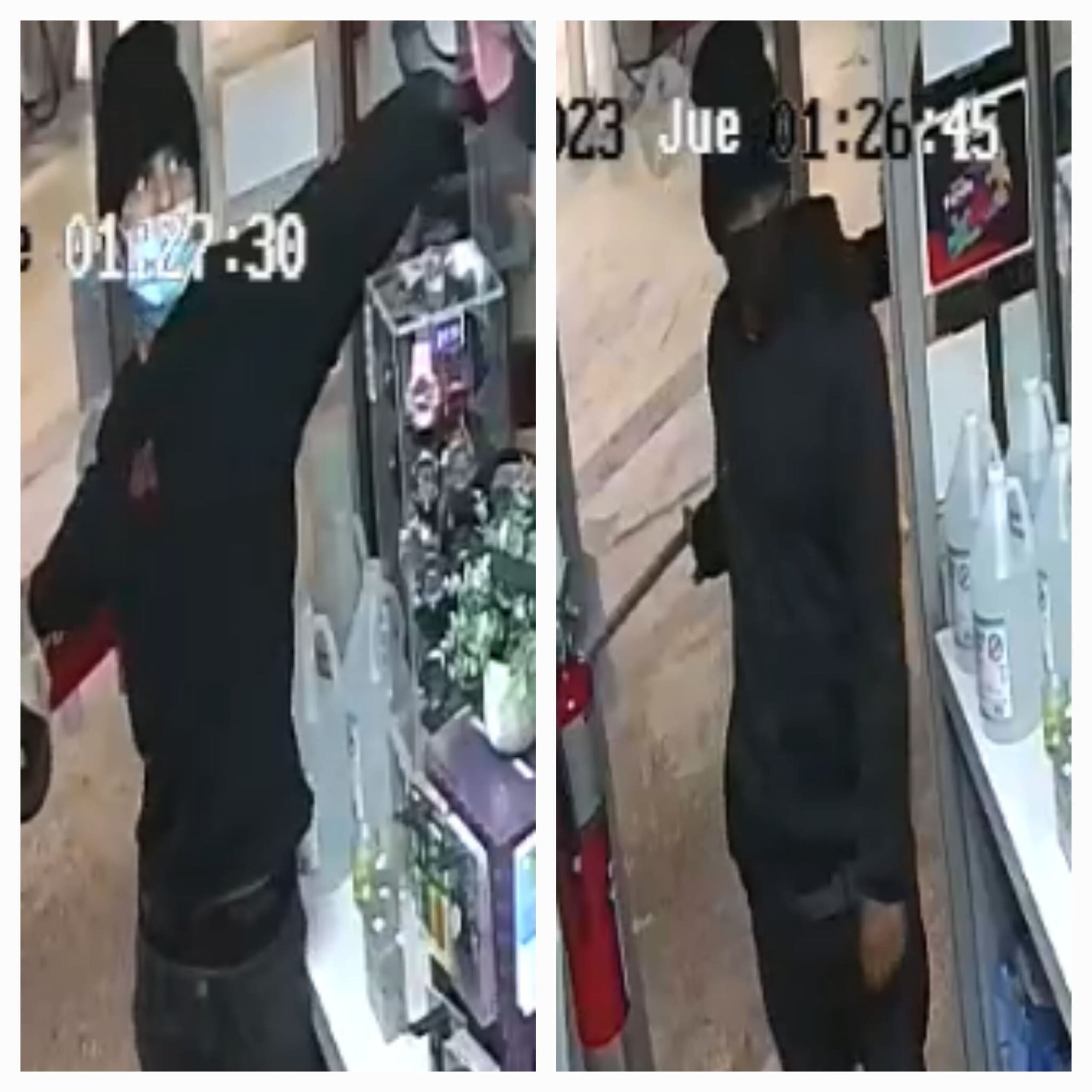 Sospechosos de asaltar la gasolinera Texaco localizada en la intersección de las avenidas Franklin D. Roosevelt y la José de Diego, en Puerto Nuevo, ocurrido el 8 de agosto.