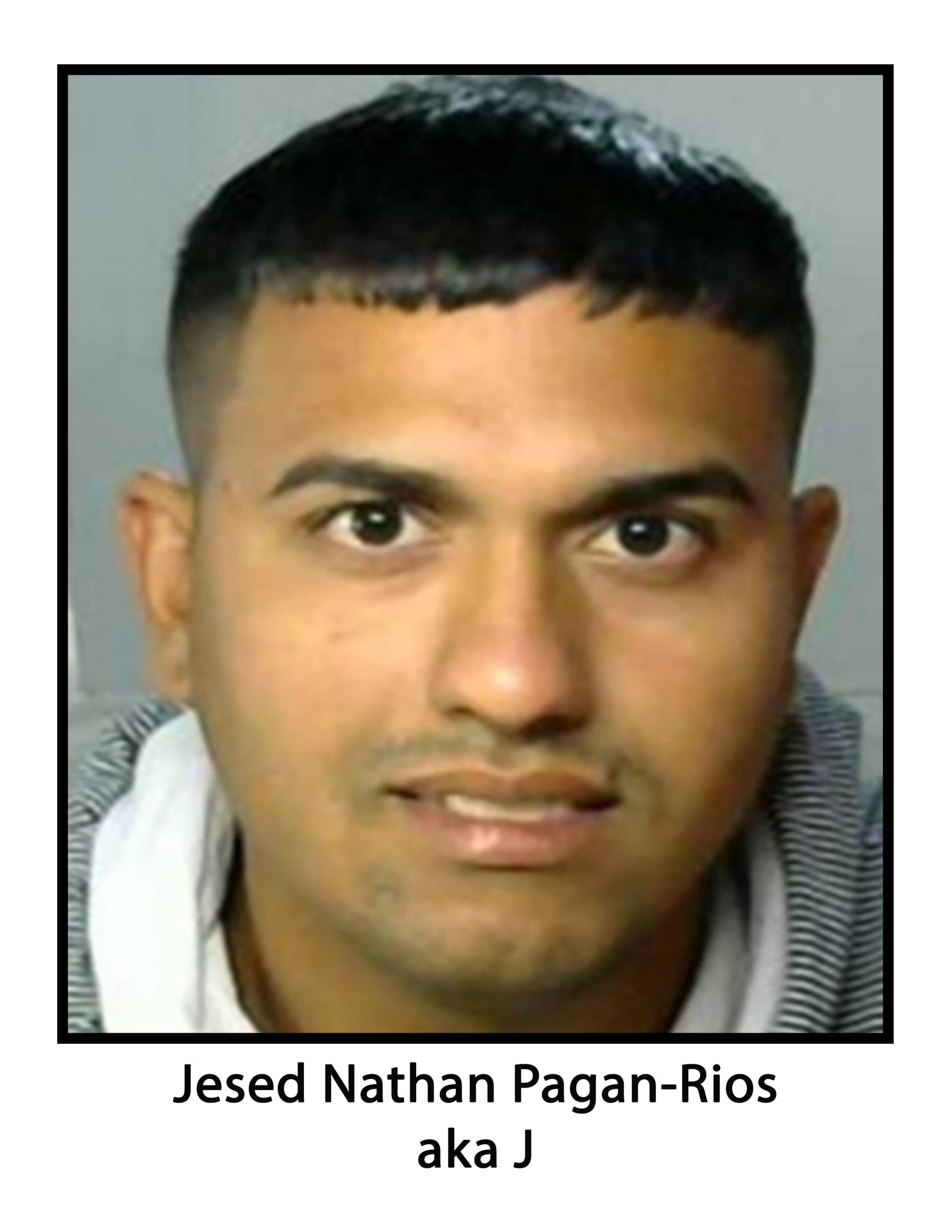 Jesed Nathan Pagán Ríos, alias “J”, figura como fugitivo ante las autoridades federales en relación a la presunta ganga que operaba en el residencial público Manuel F. Rossy desde el 2023.