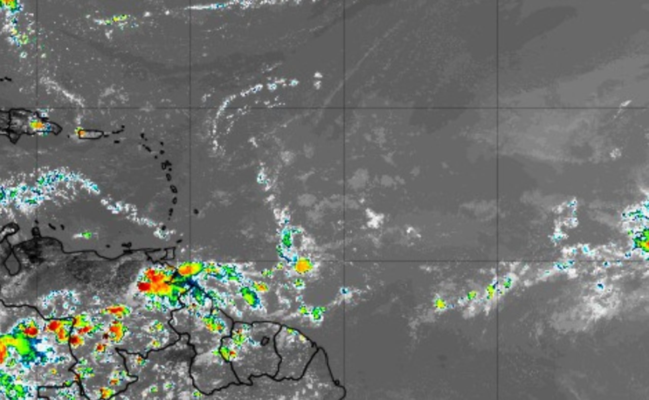 Imagen del Atlántico tropical.