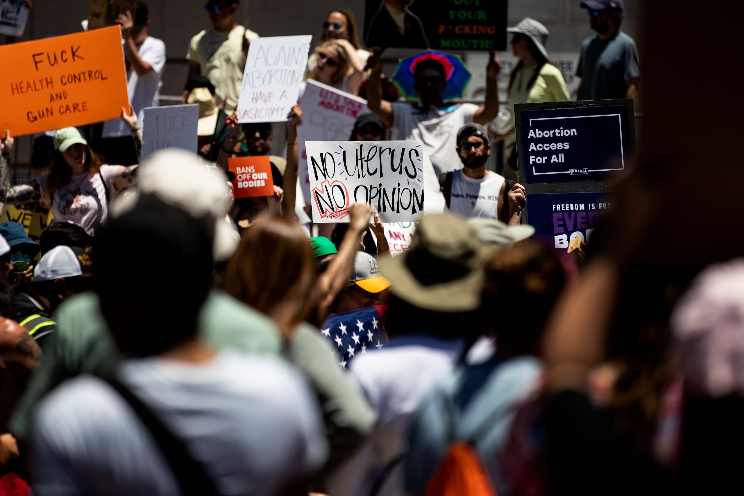 Las protesta por el fallo del Supremo contra Roe vs. Wade se han llevado a cabo desde el año pasado.