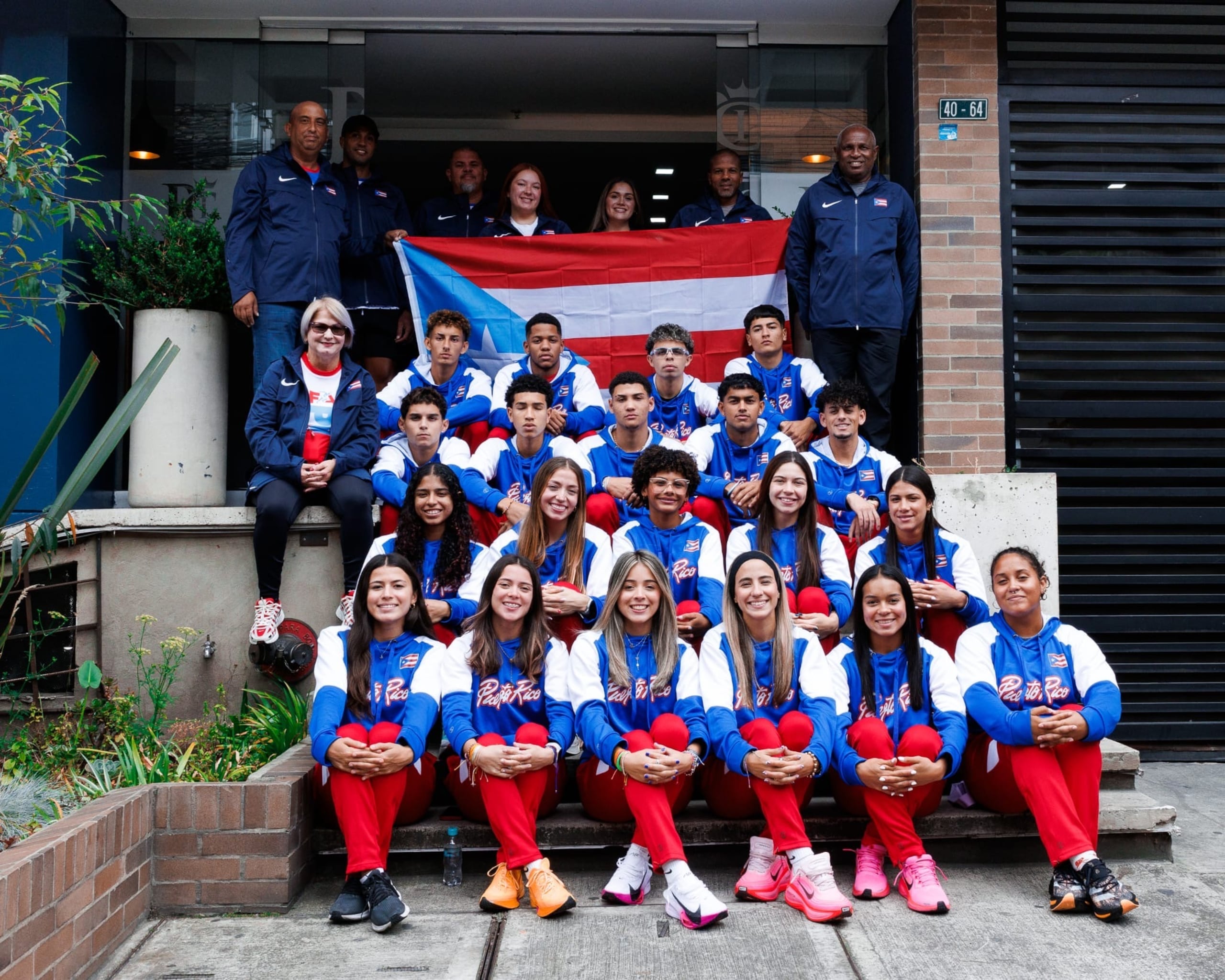 La delegación boricua para el Campeonato Panamericano Sub-20.