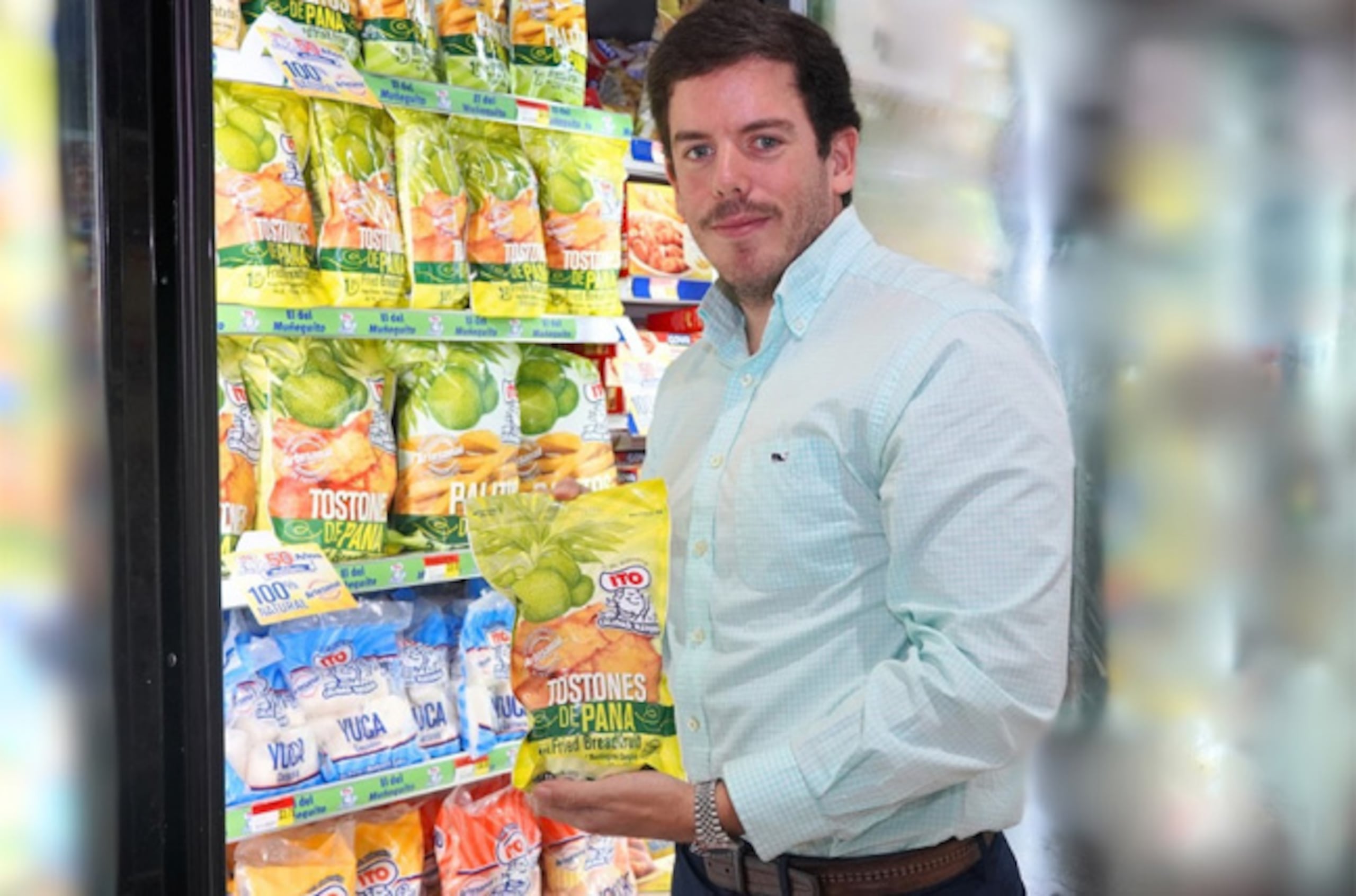 En la foto, Francisco E. Freiría, hijo, presidente de Caribbean Condiment Group, propietaria de la marca ITO