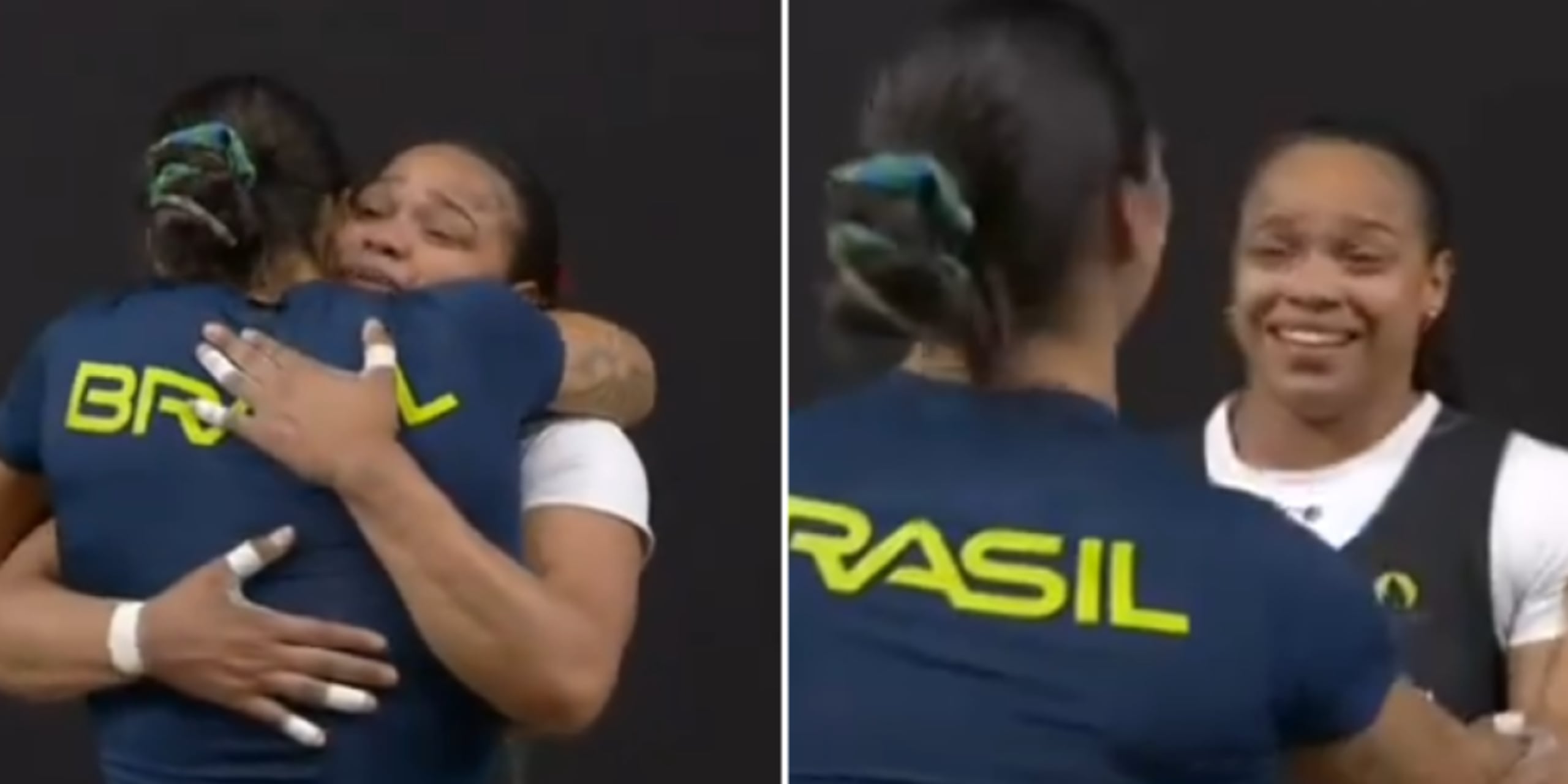 Así fue el momento.