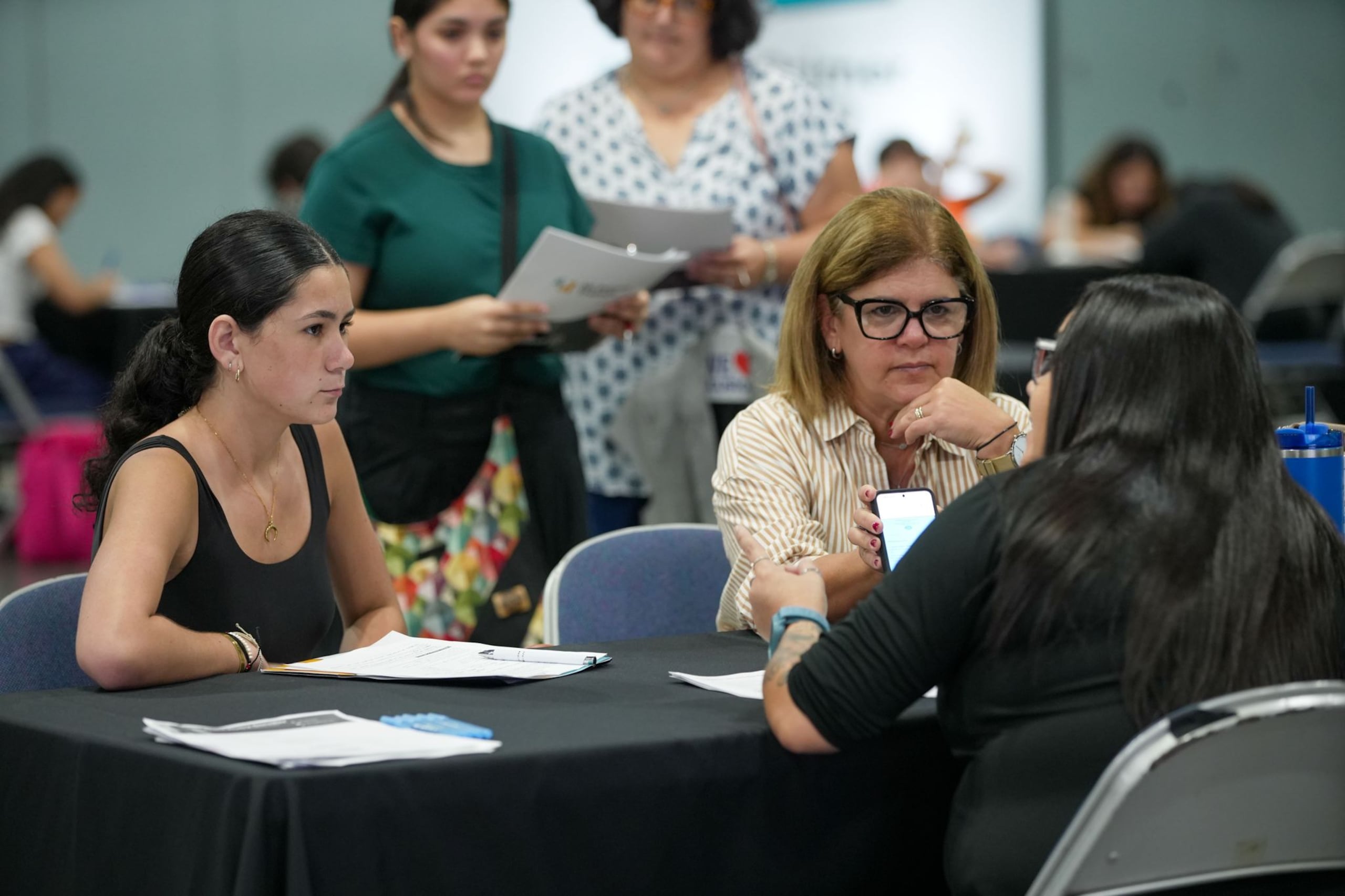 El evento fue denominado “Expo Empleo Juvenil”.