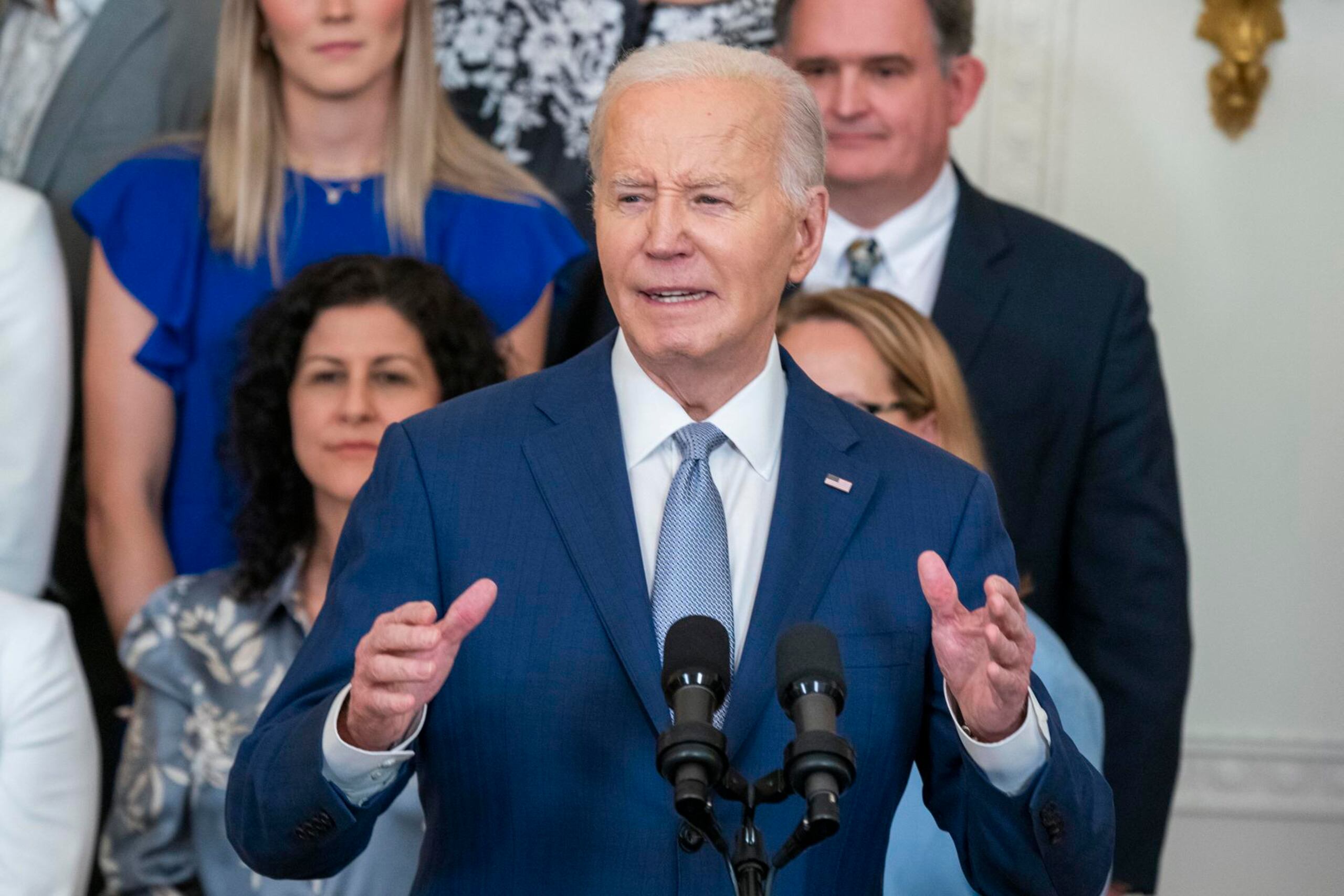 El presidente de EE.UU., Joe Biden. EFE/EPA/SHAWN THEW