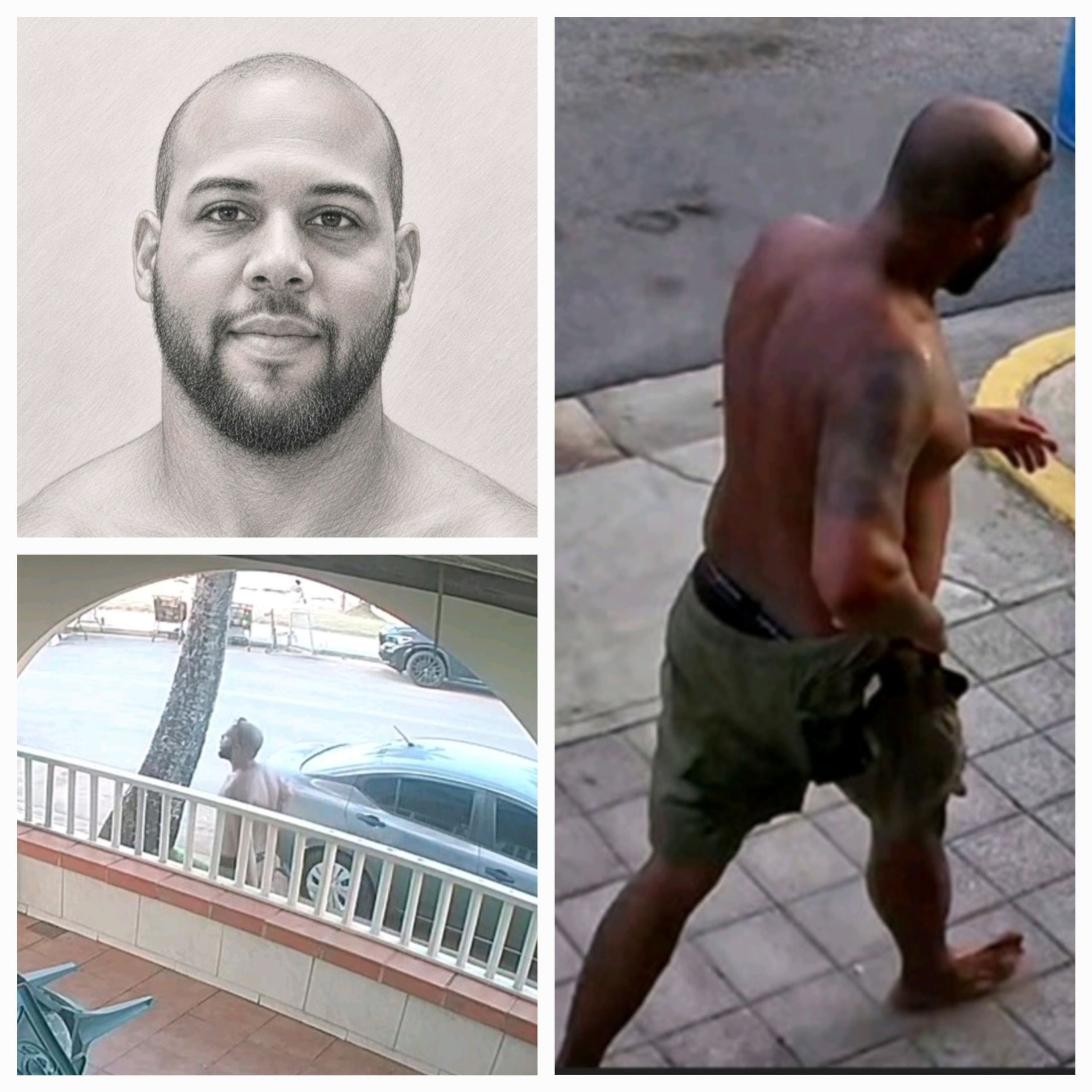 El CIC de Fajardo solicitó información que conduzca a la identificación y arresto de este hombre que es sospechoso de agredir a una mujer en Luquillo.