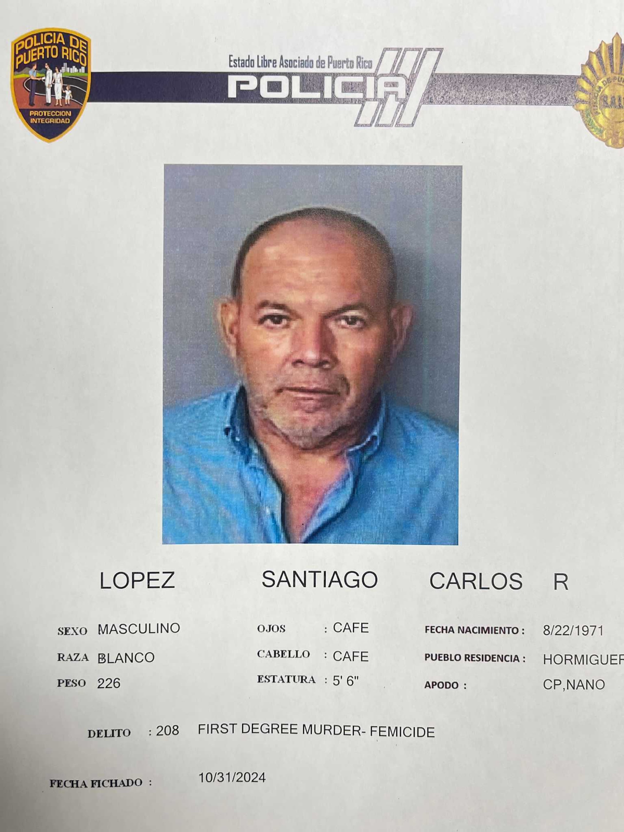 Carlos López Santiago.