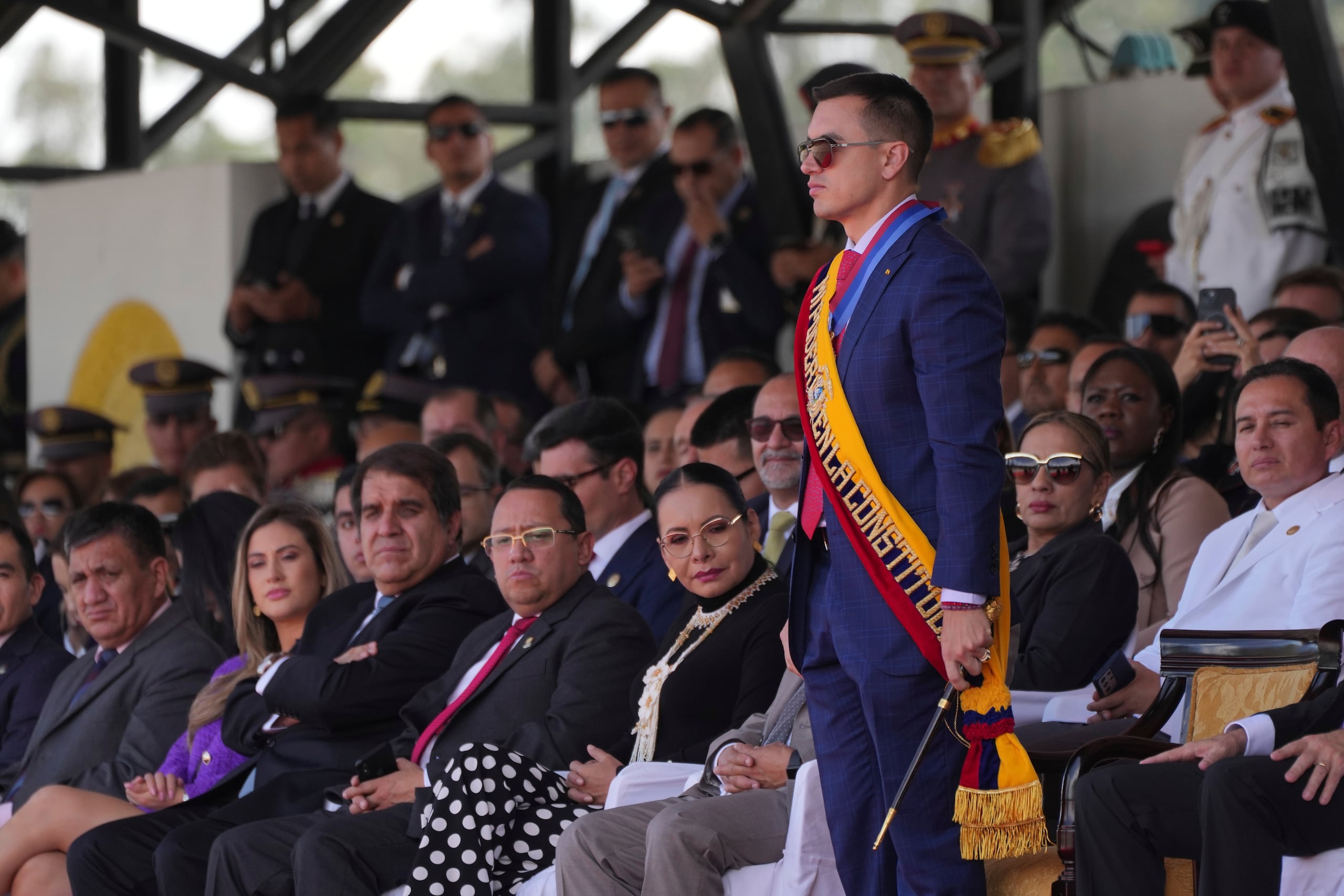 El presidente de Ecuador, Daniel Noboa.