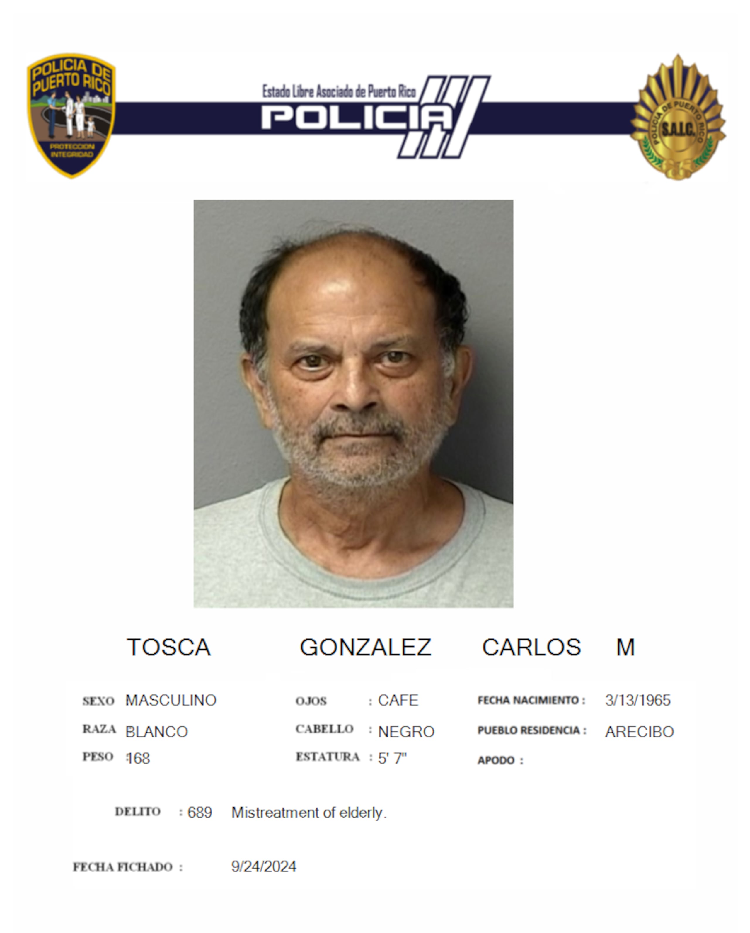 La vista preliminar contra Tosca González fue señalada para el nueve de octubre.