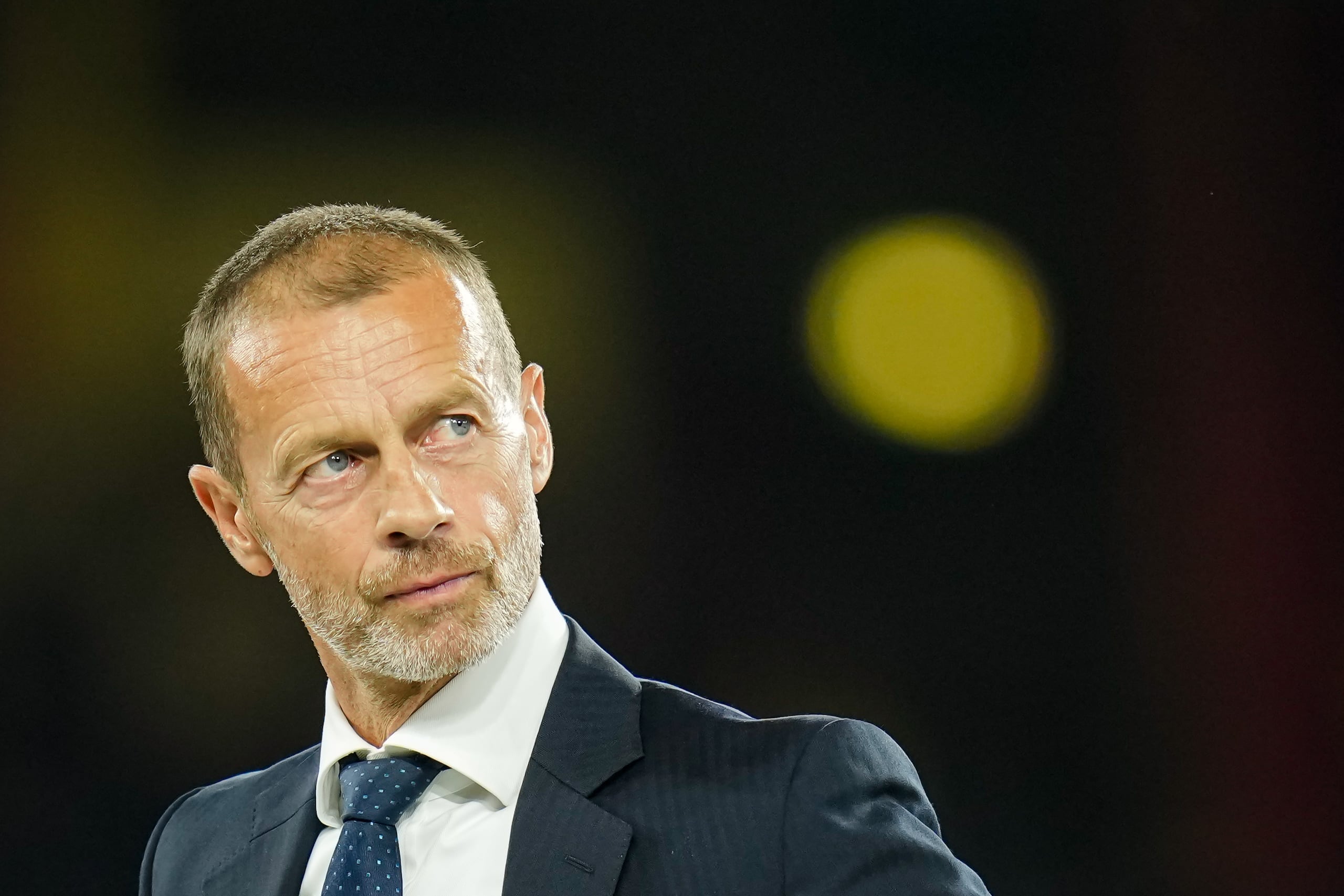 Aleksander Ceferin, presidente de la UEFA.