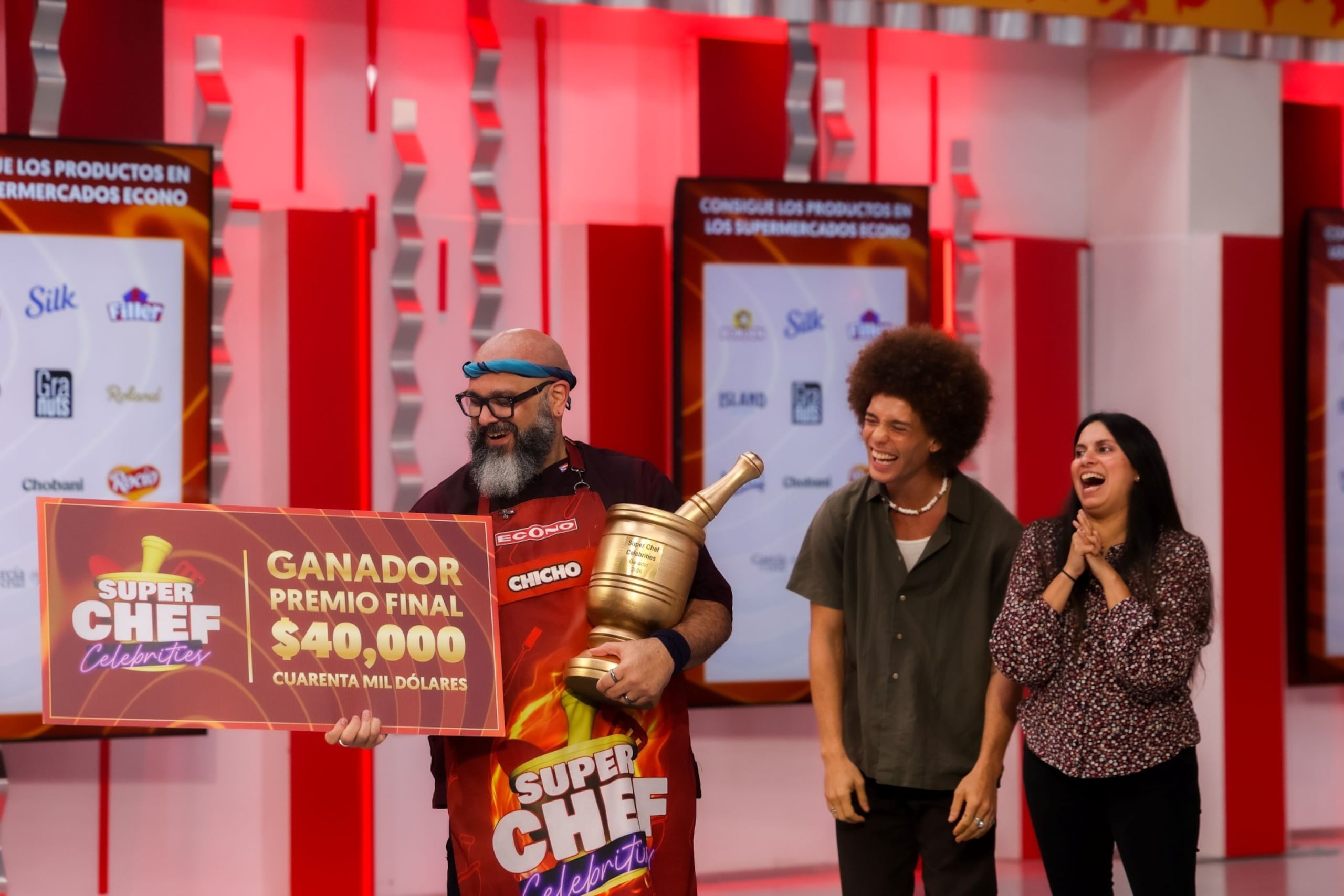 Erick “Chicho” Rodríguez, ganador de la quinta temporada de Super Chef Celebrities.