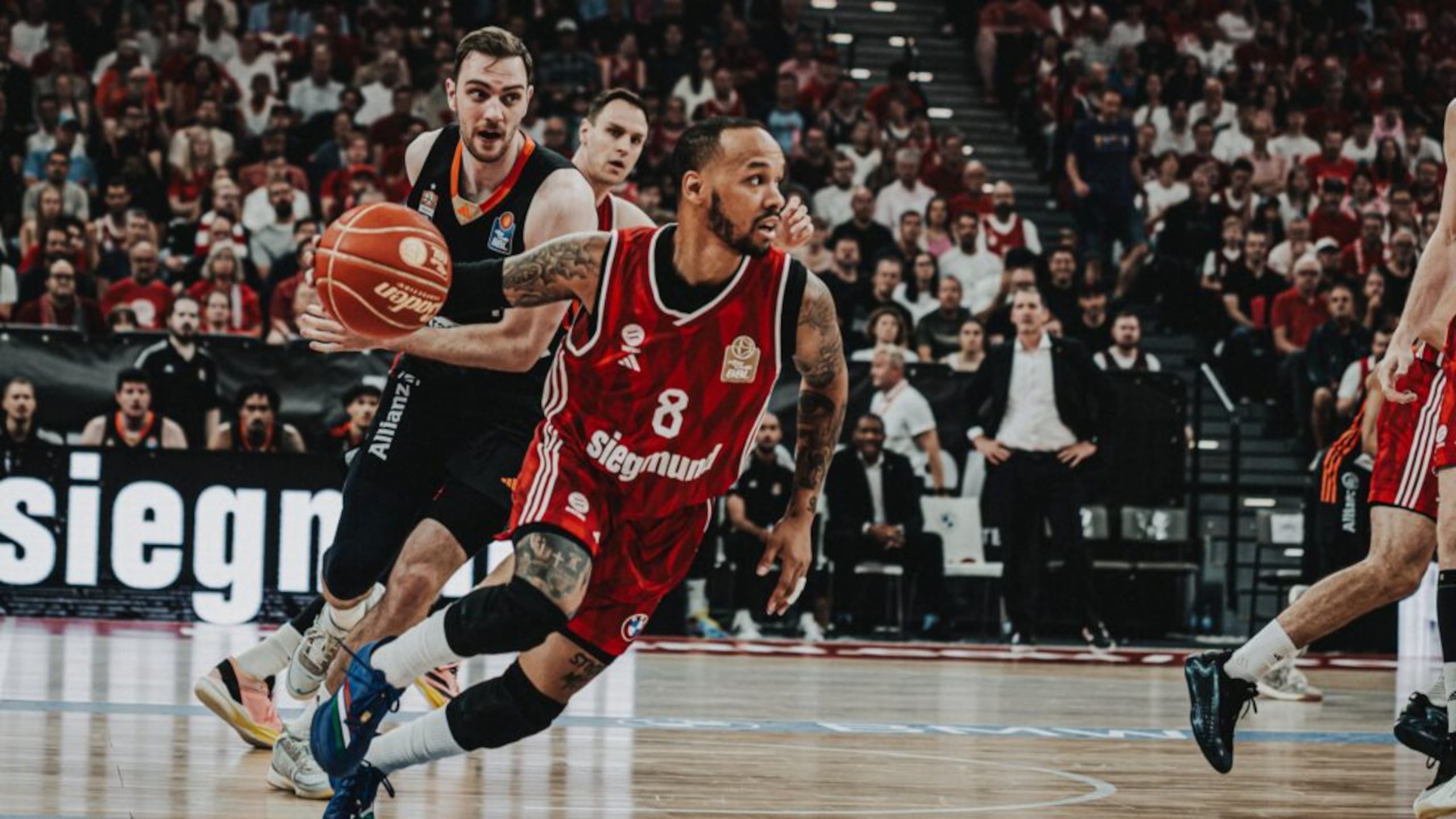 Shabazz Napier en la final de la Basketball Bundesliga de Alemania.
