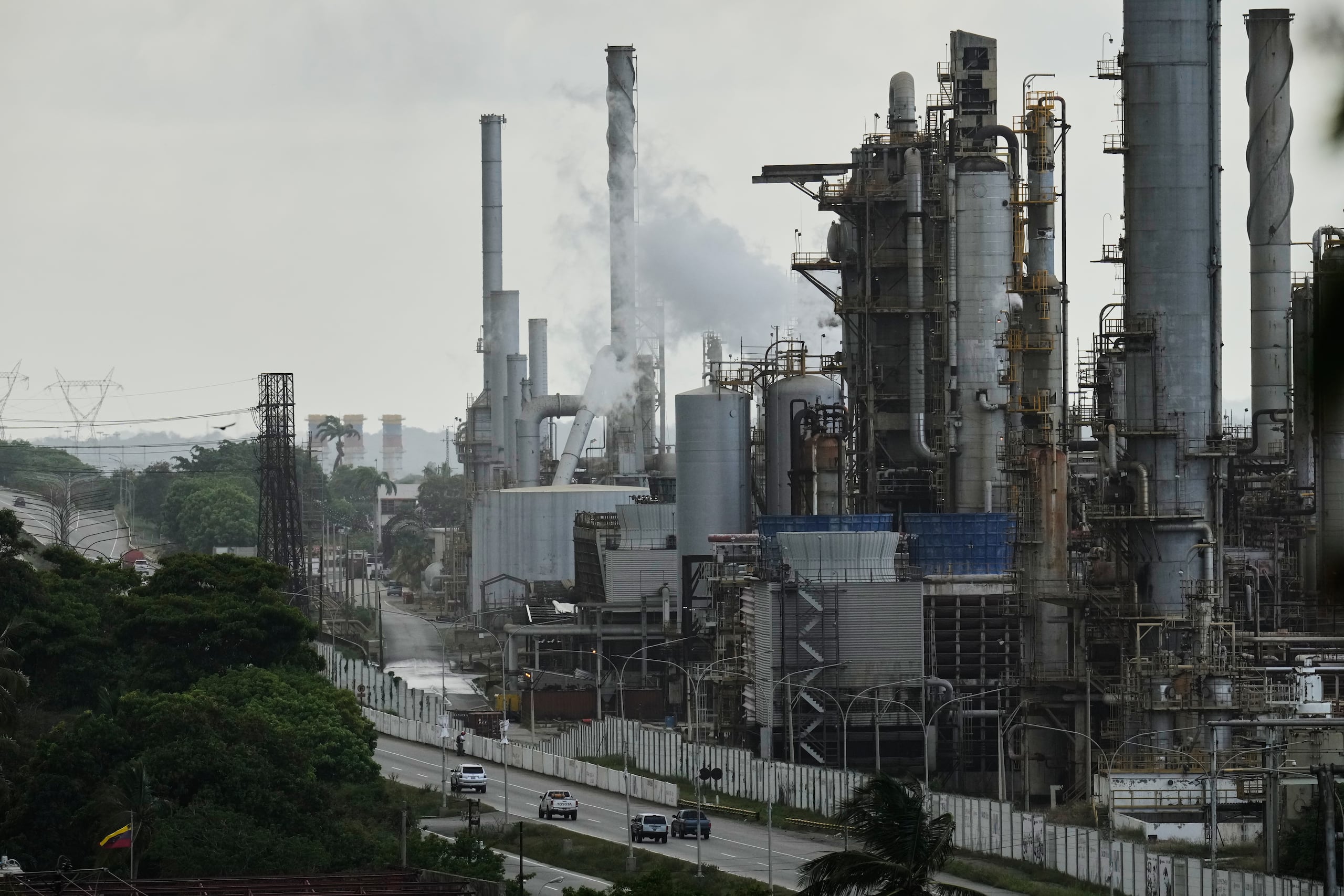La refinería El Palito en Puerto Cabello, Venezuela, el 21 de diciembre del 2025.