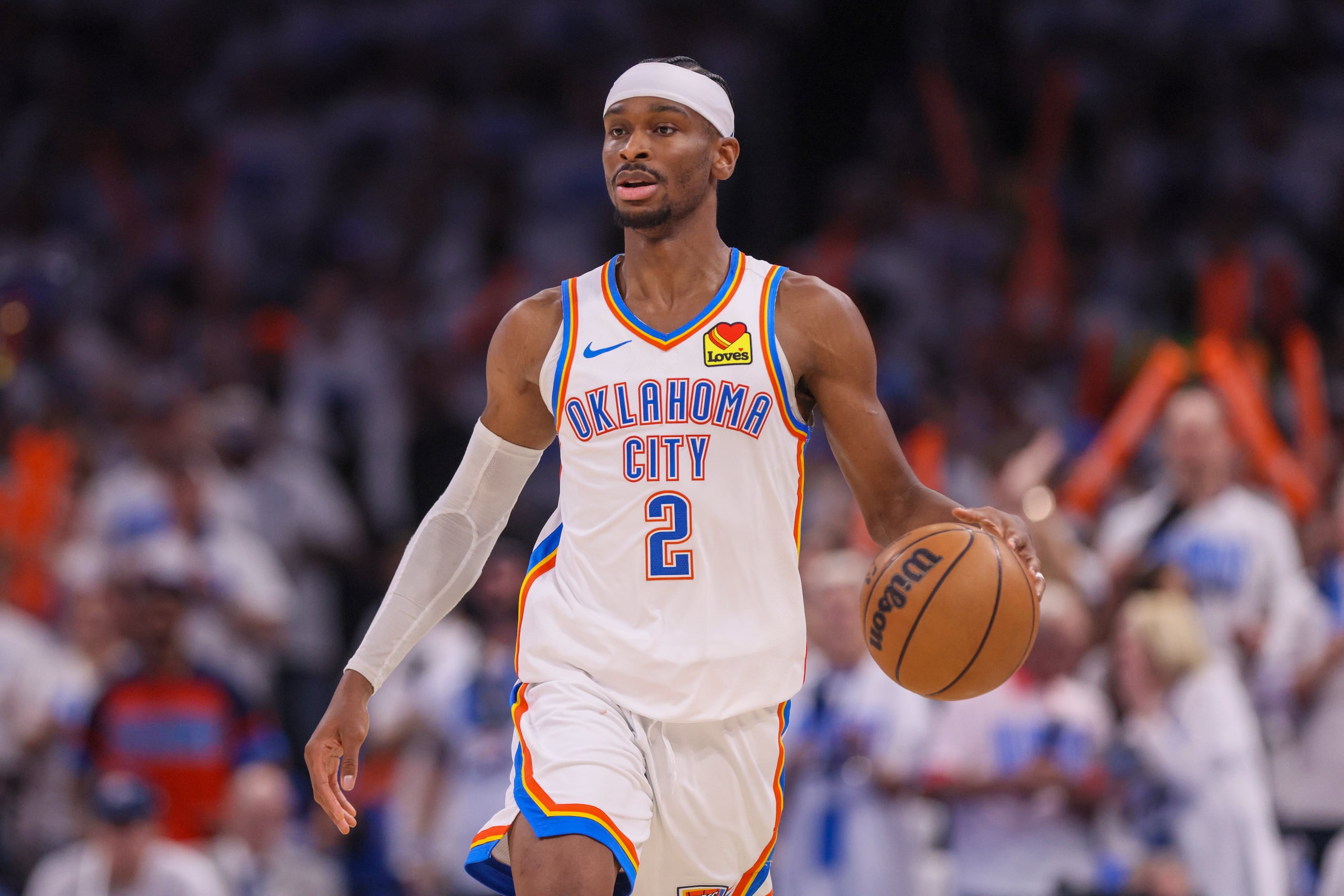 Shai Gilgeous-Alexander, del Thunder de Oklahoma City.