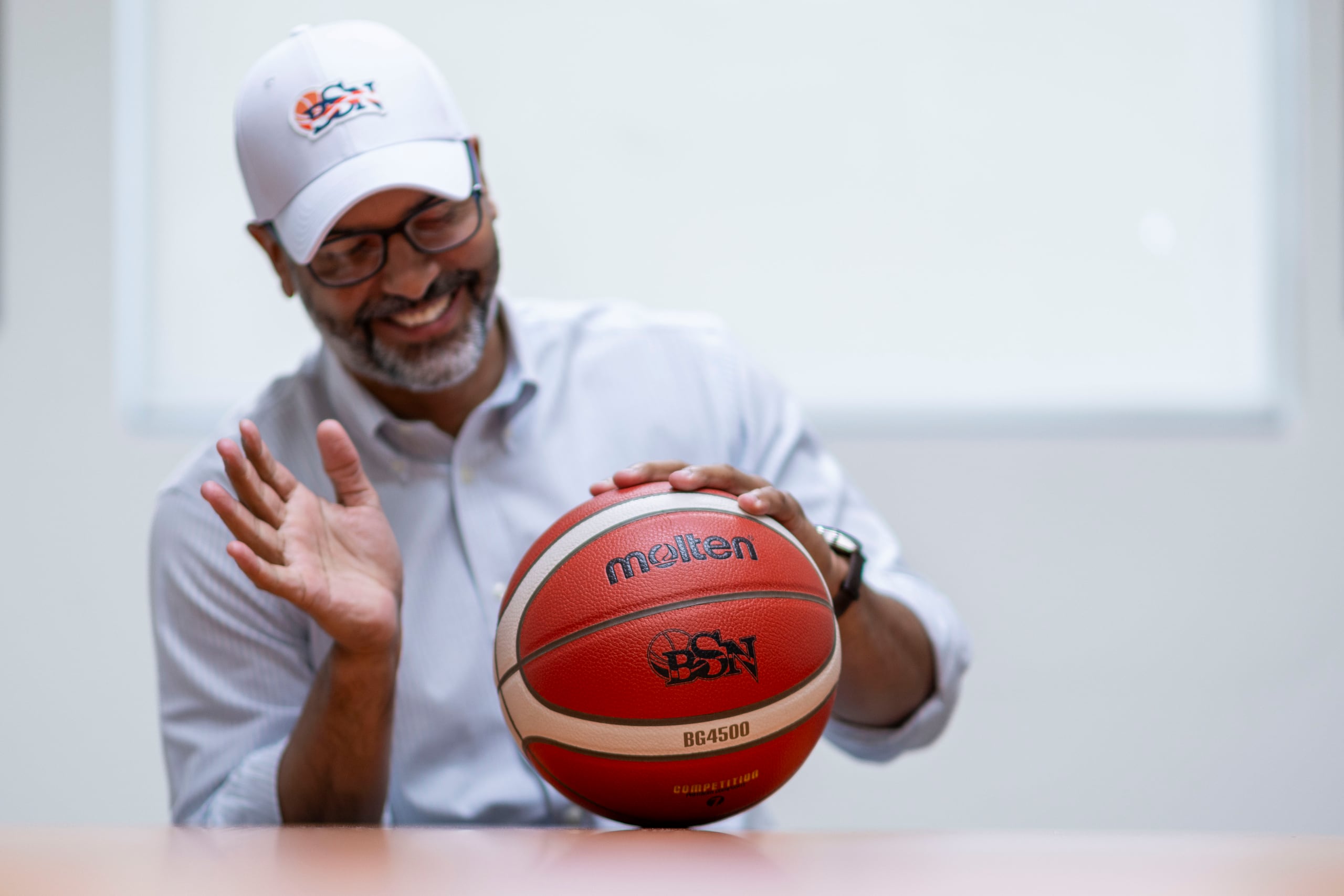 San Juan, Puerto Rico, Agosto 2, 2023 - END Deportes - FOTOS para ilustrar una historia sobre el presidente del Baloncesto Superior Nacional (BSN), Ricardo Dalmau en la oficinas del BSN .
FOTO POR: tonito.zayas@gfrmedia.com
Ramon " Tonito " Zayas / GFR Media