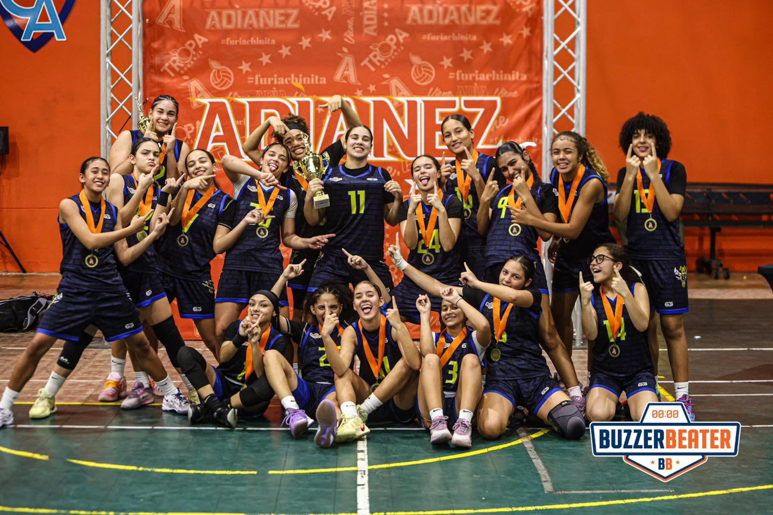 Ecedao figura en la primera posición del power ranking de Buzzer Beater en la categoría senior femenino.