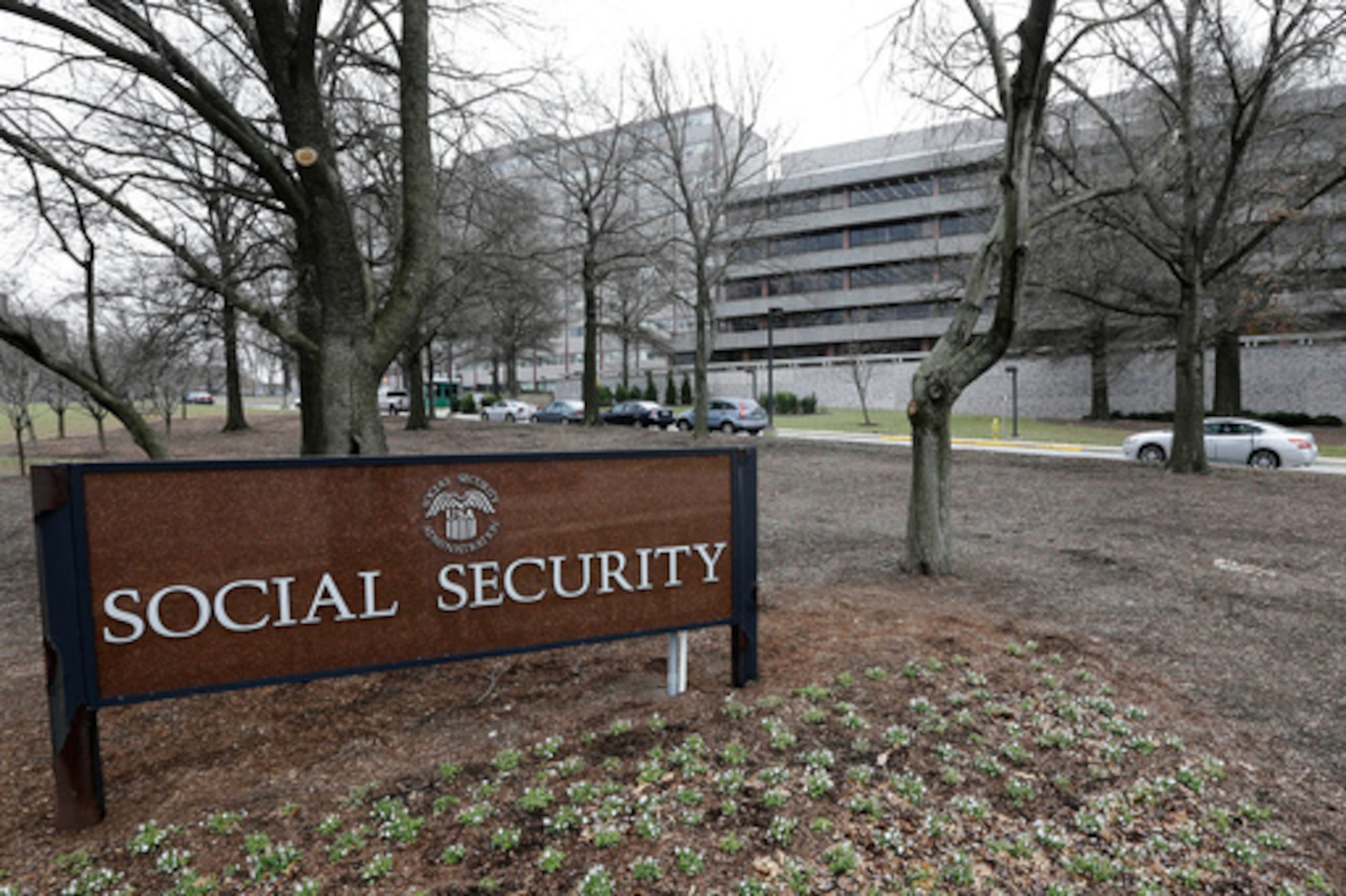 ARCHIVO - El campus principal de la Administración de la Seguridad Social en Woodlawn, Maryland, el 11 de enero de 2013. (Foto AP/Patrick Semansky, archivo)
