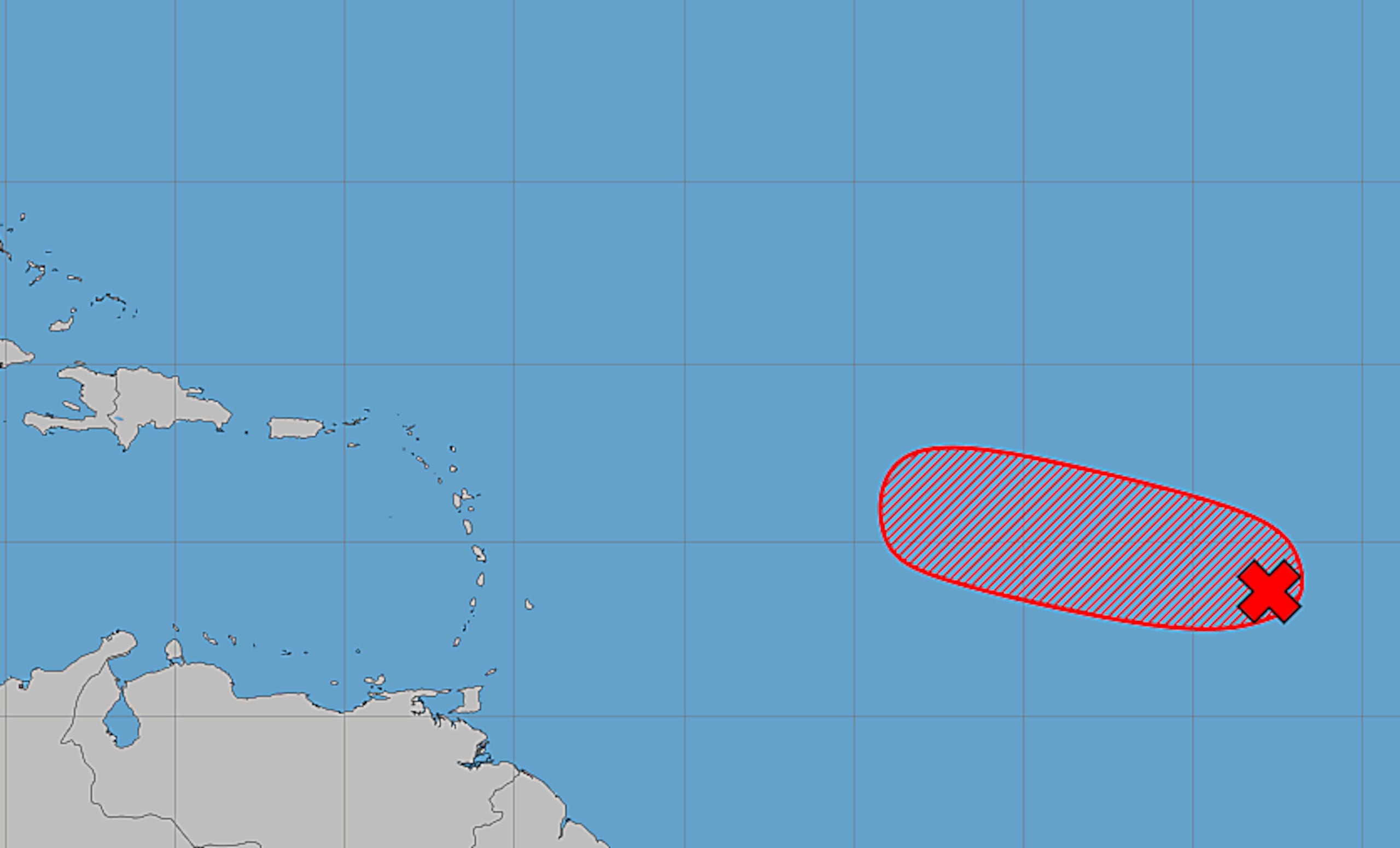 Si la tendencia actual continúa, el Centro Nacional de Huracanes podría emitir avisos sobre una depresión tropical o tormenta tropical más tarde este jueves.
