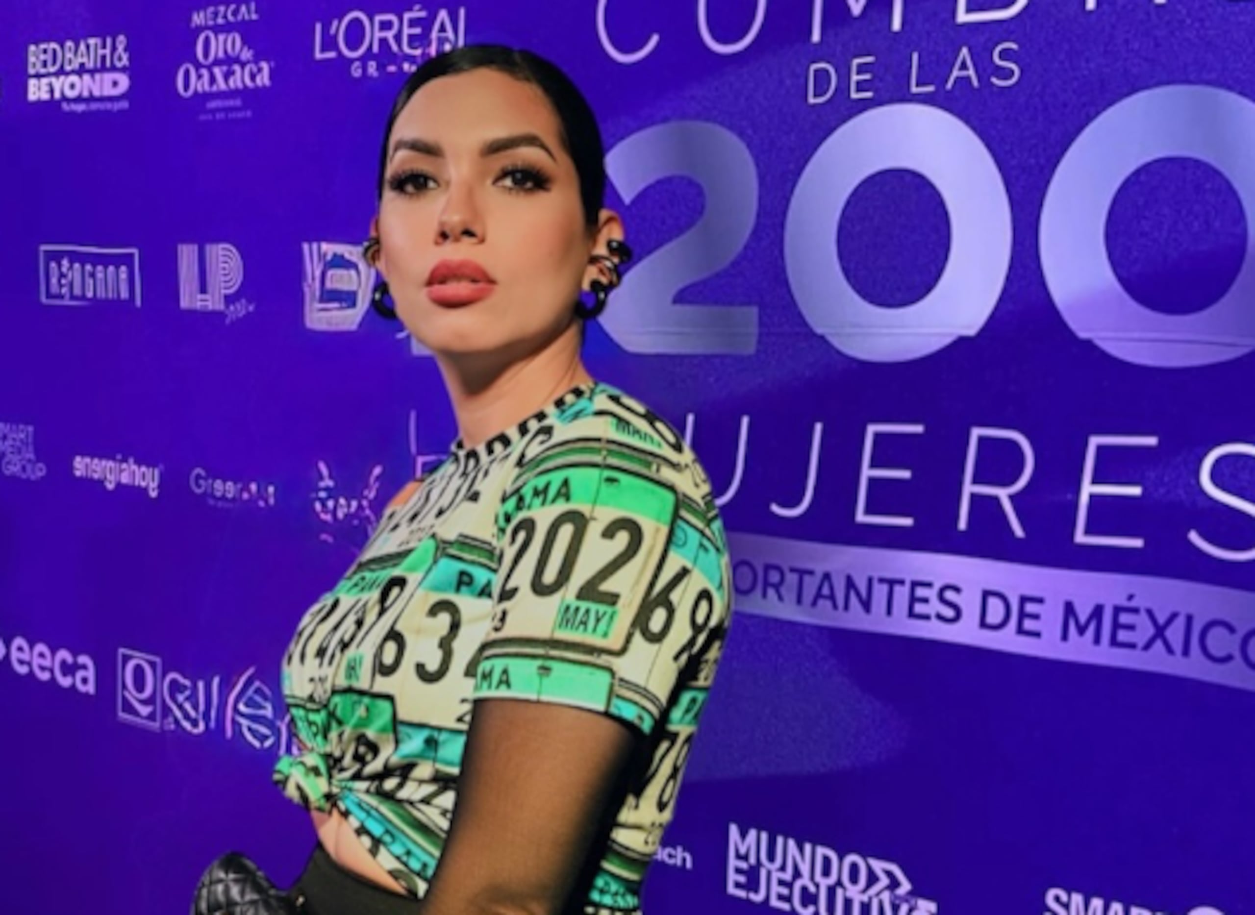 La influencer panameña Marie Claire González.