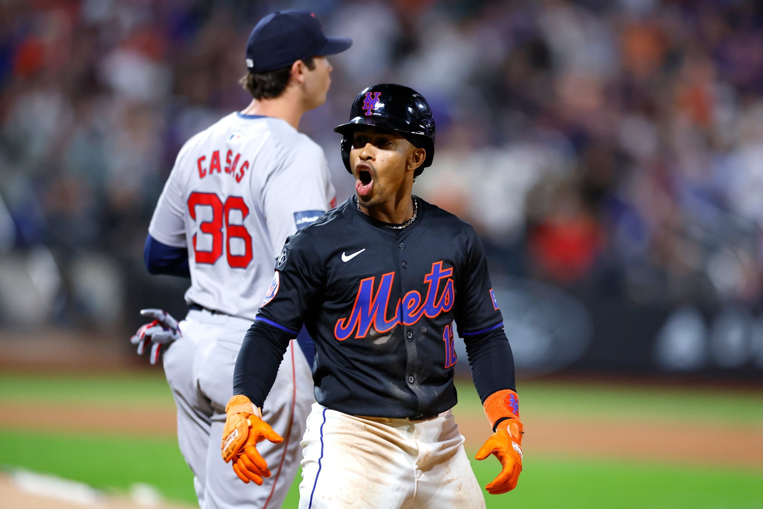 Francisco Lindor, de los Mets de Nueva York.