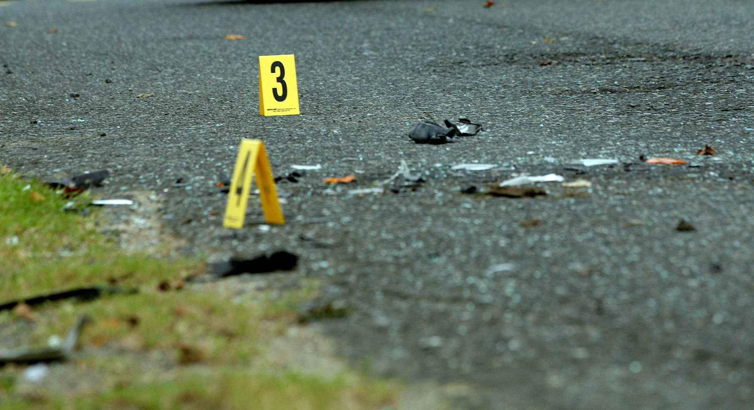 En la escena de la agresión en Juana Díaz se ocuparon seis casquillos de bala. (GFR Media)