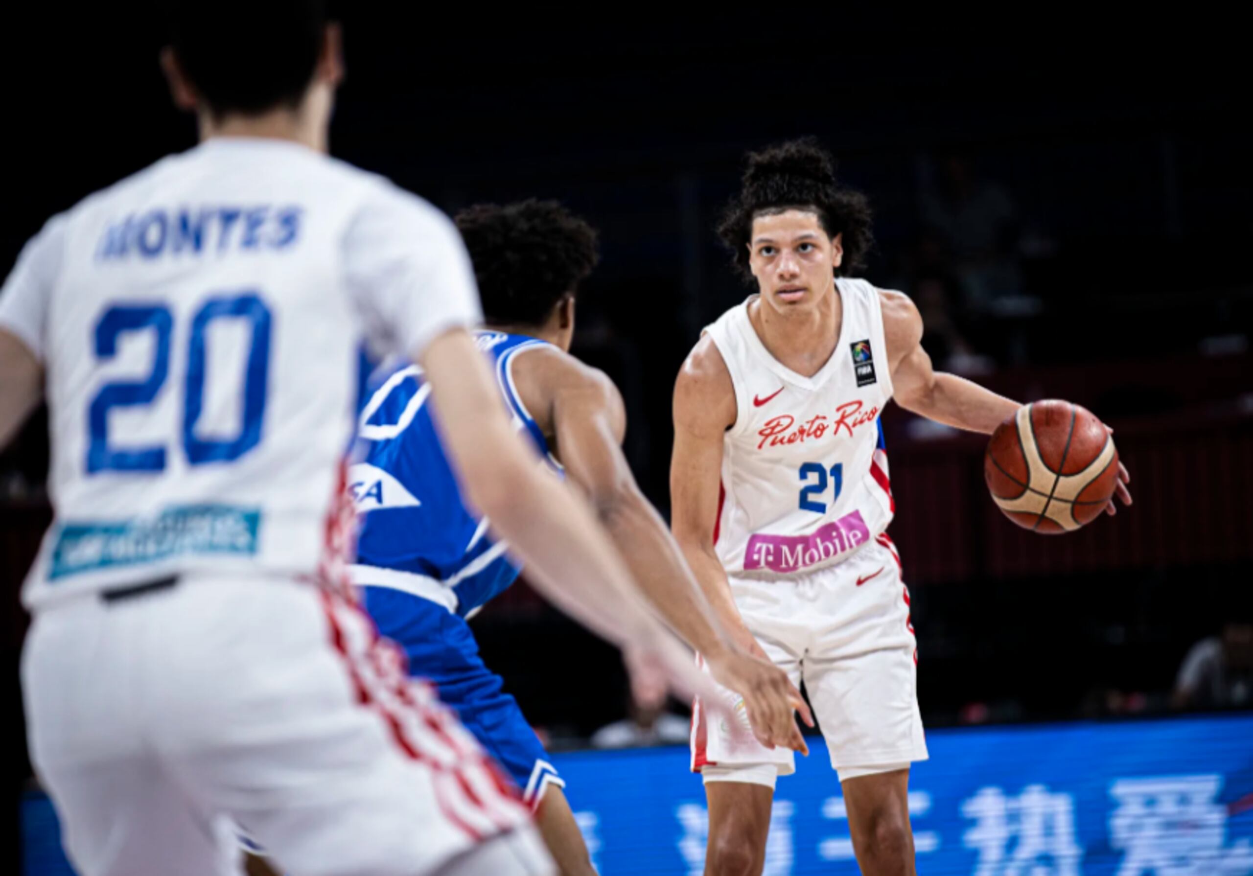 Felipe Quiñones fue el mejor anotador por Puerto Rico con 21 puntos.