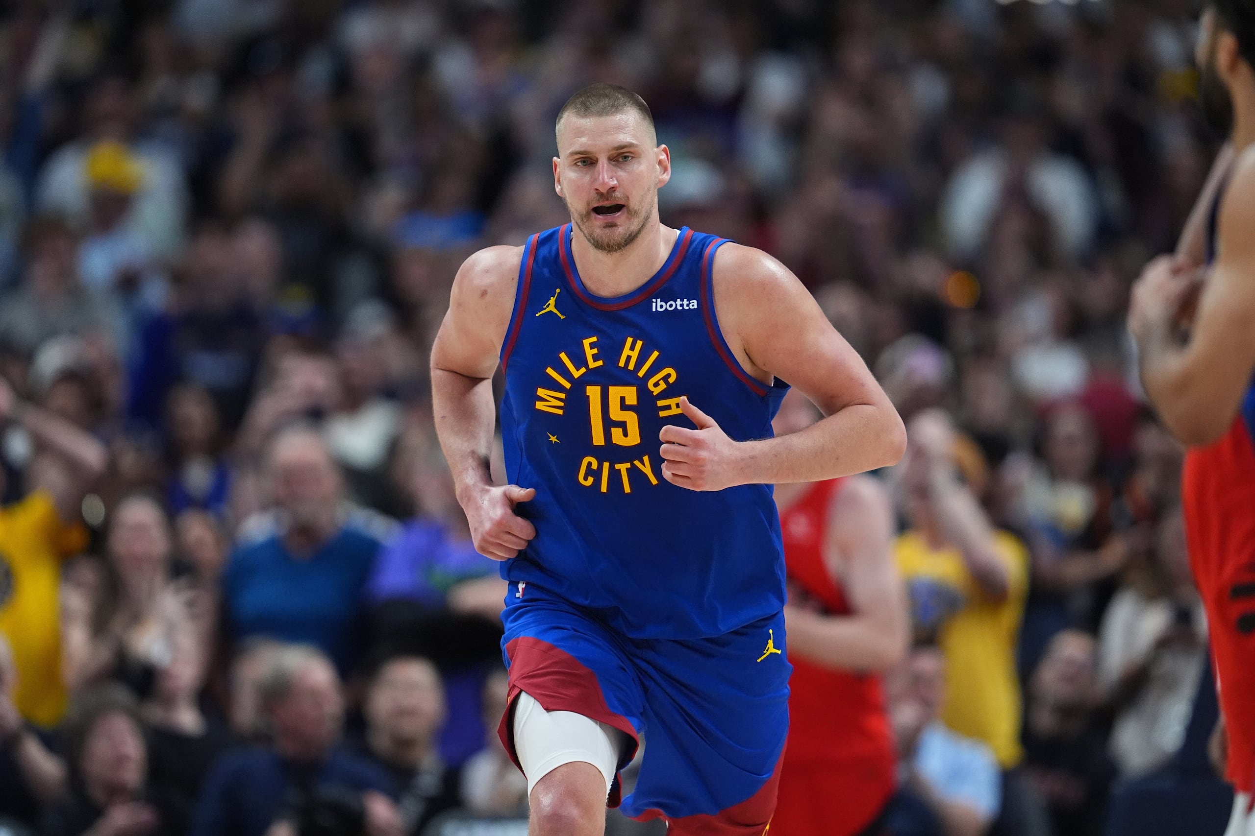 Nikola Jokic, centro estelar de los Nuggets de Denver.