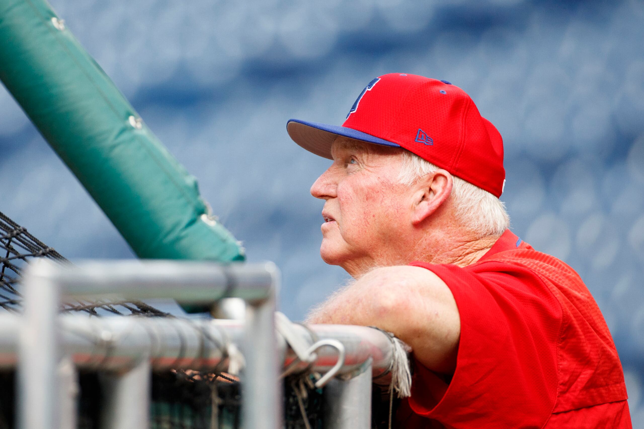Charlie Manuel, aparece aquí en una foto del 14 de agosto de 2019, en Filadelfia.
