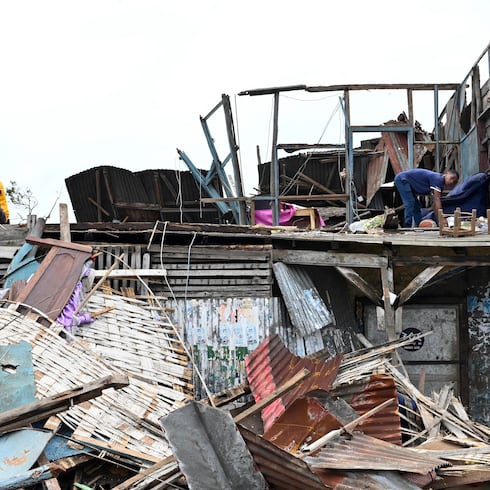 FOTOS: Ciclón causa destrucción y muertes en Madagascar