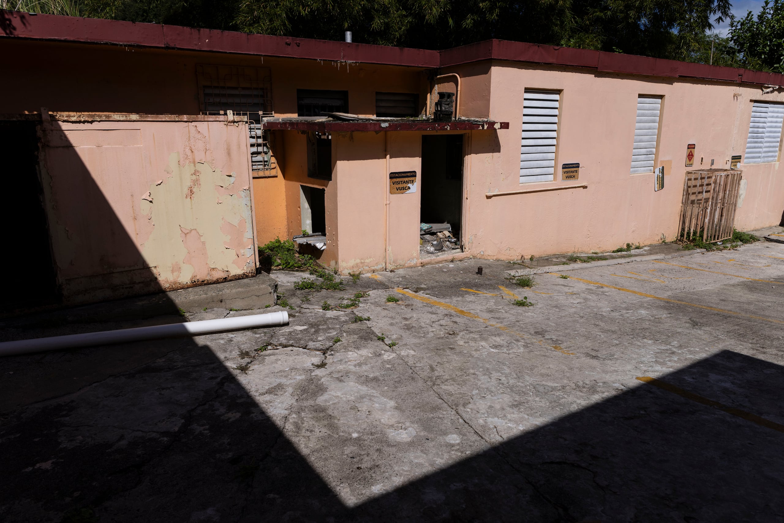 El edificio está "enfermo", dijo el alcalde.