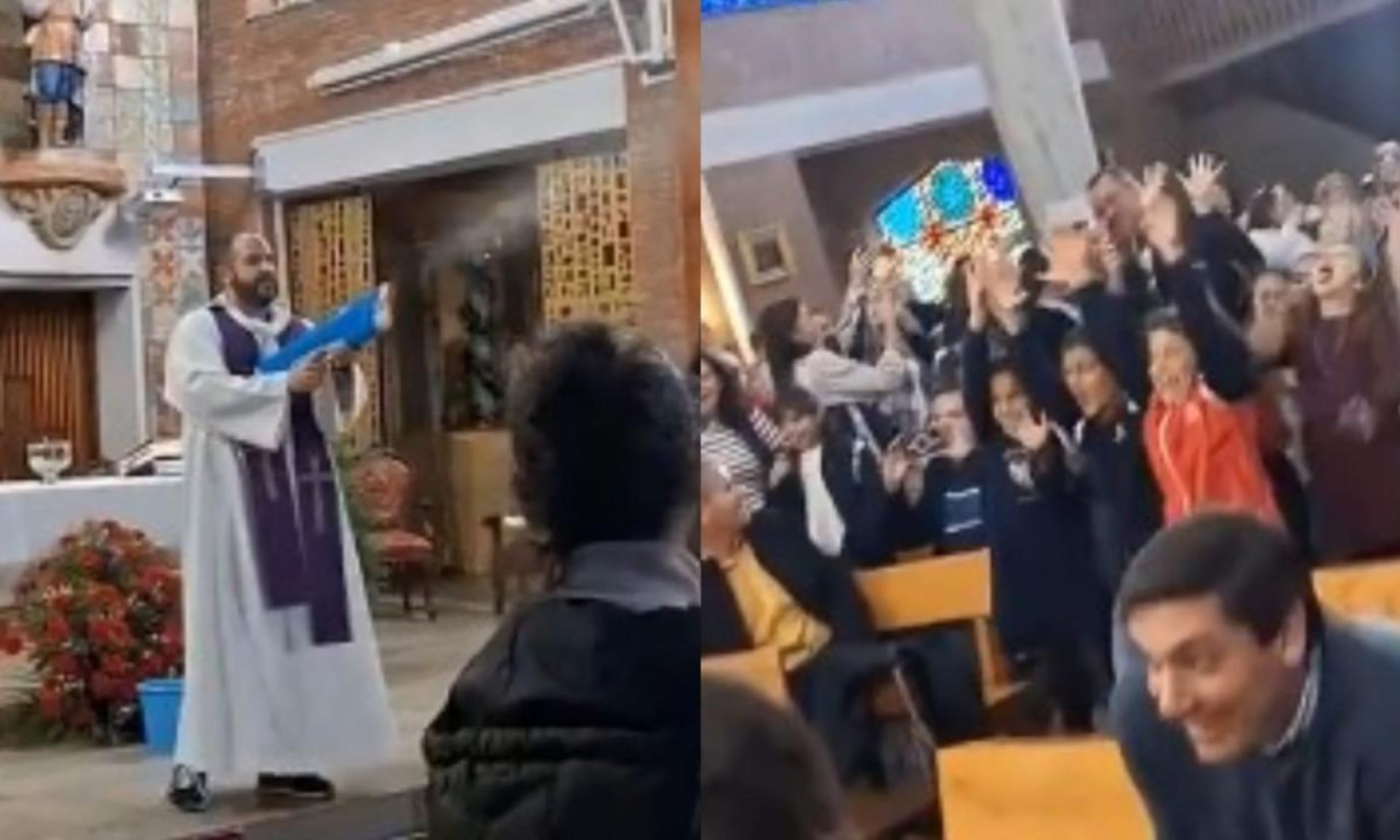 Francisco Cánovas Rodríguez usó este método para llevar alegría a los niños de la iglesia.