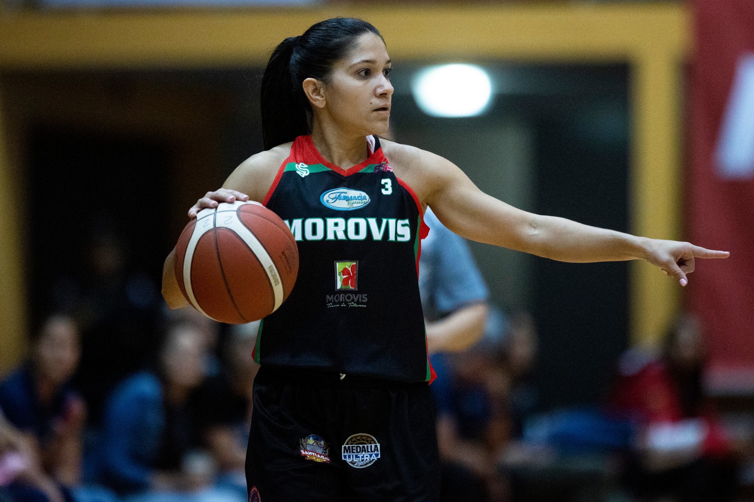 Pamela Rosado, armadora de las Montañeras de Morovis.