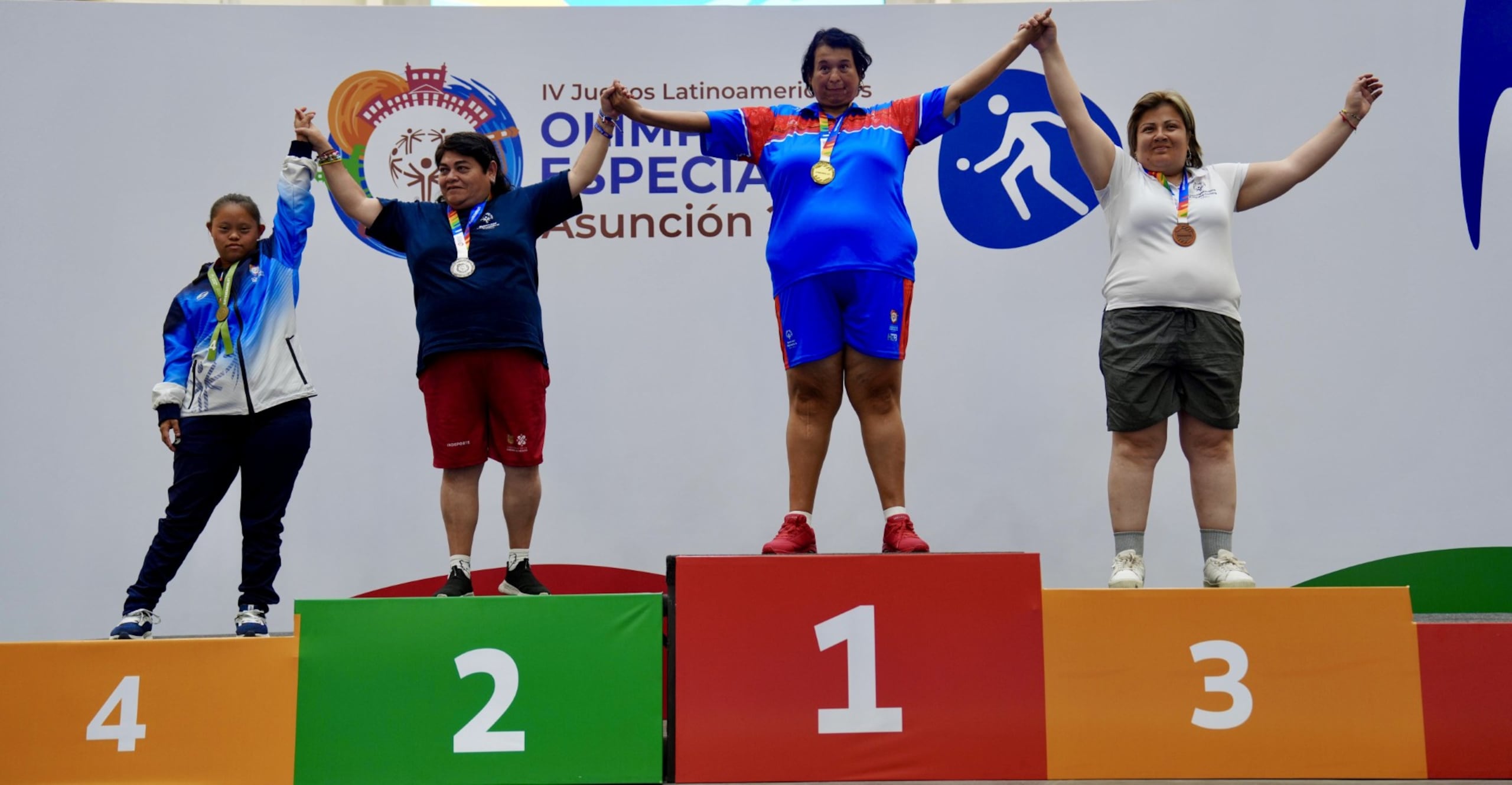 Teresa Rivera ganó oro en bochas.