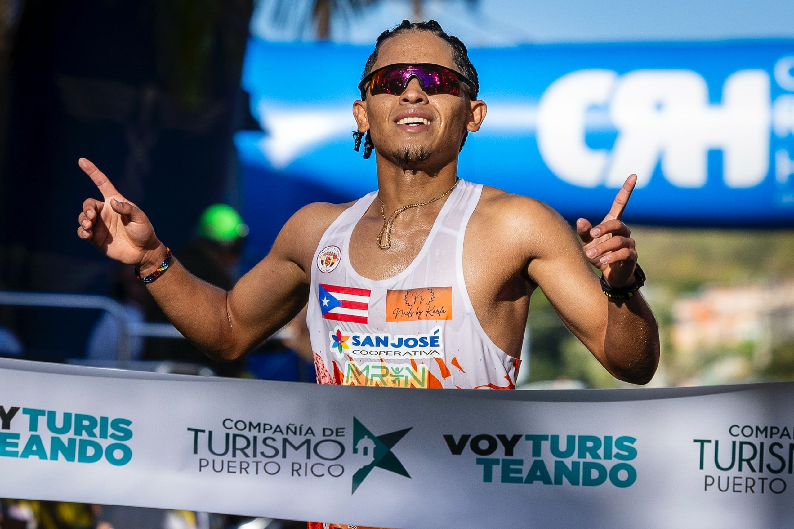 El coameño y atleta universitario, Arnaldo Martínez, dijo no se entrenó para correr en Coamo y que realmente se inscribió en la prueba a último minuto.