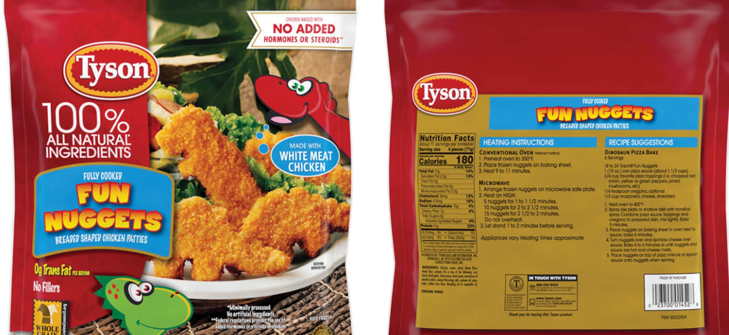 Nuggets de pollo que retiran del mercado
