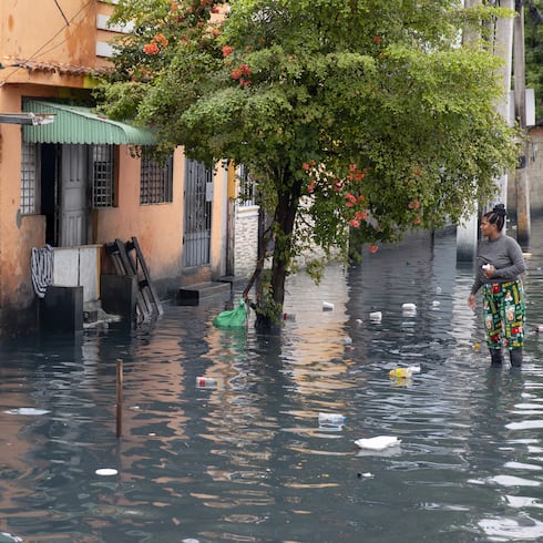 FOTOS: Serias inundaciones en República Dominicana a causa de Melissa