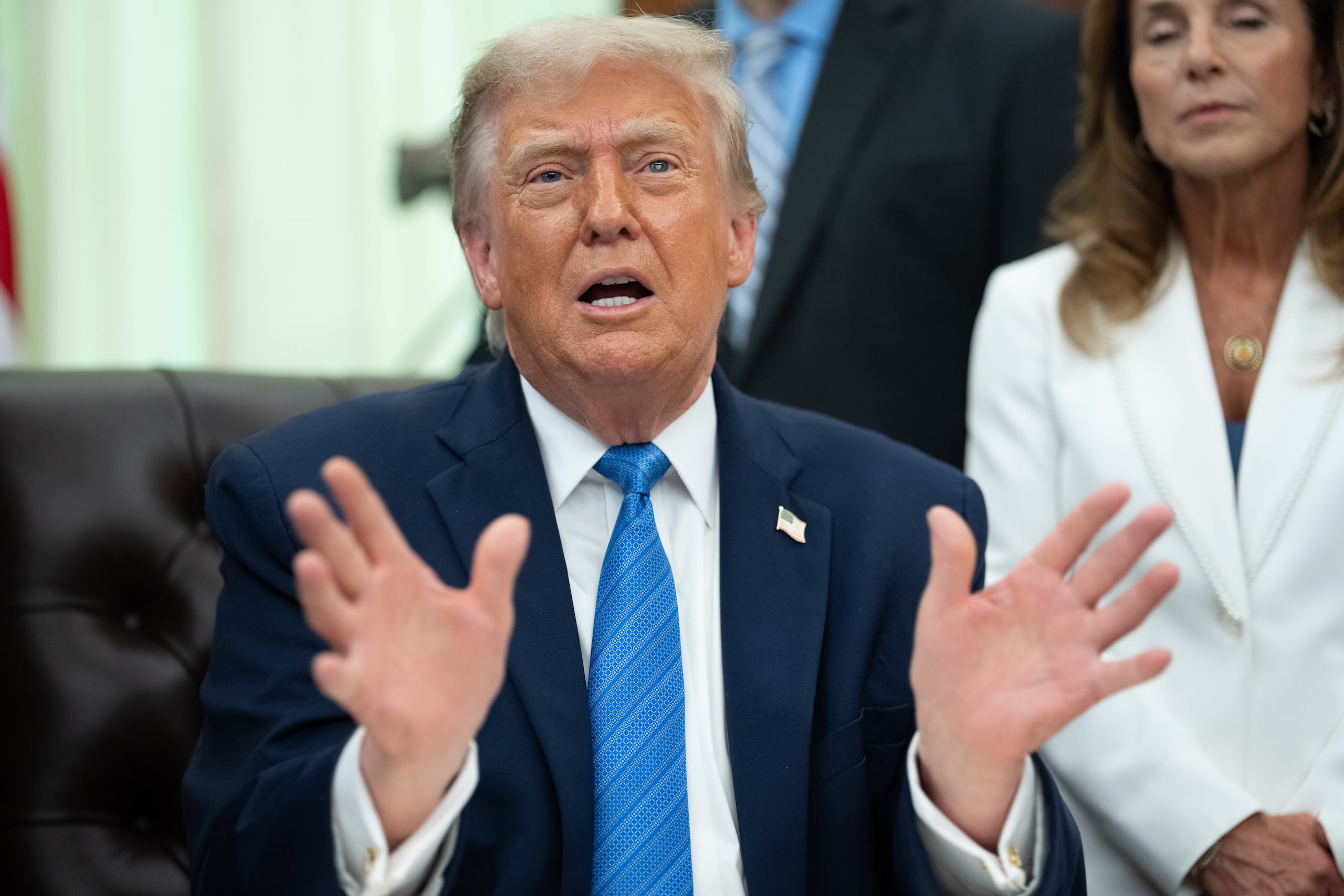 El presidente de Estados Unidos, Donald Trump.