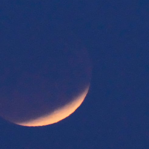 FOTOS: Así vio el mundo el eclipse lunar de hoy