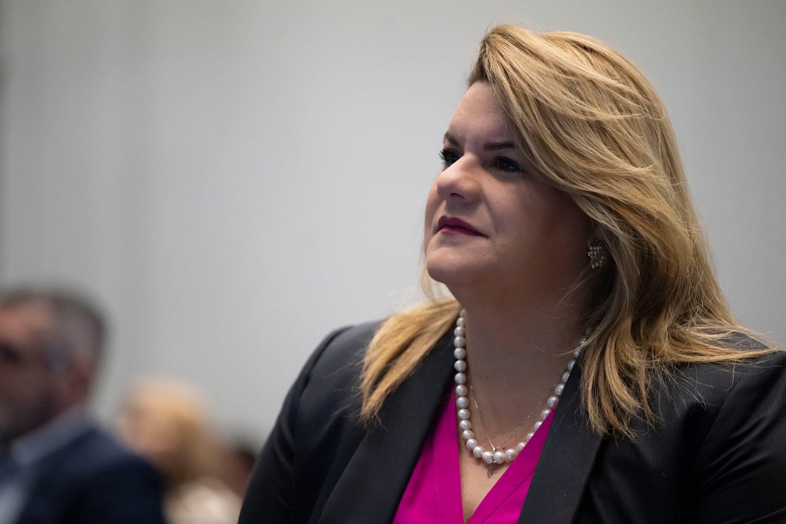 La gobernadora, Jenniffer González.
