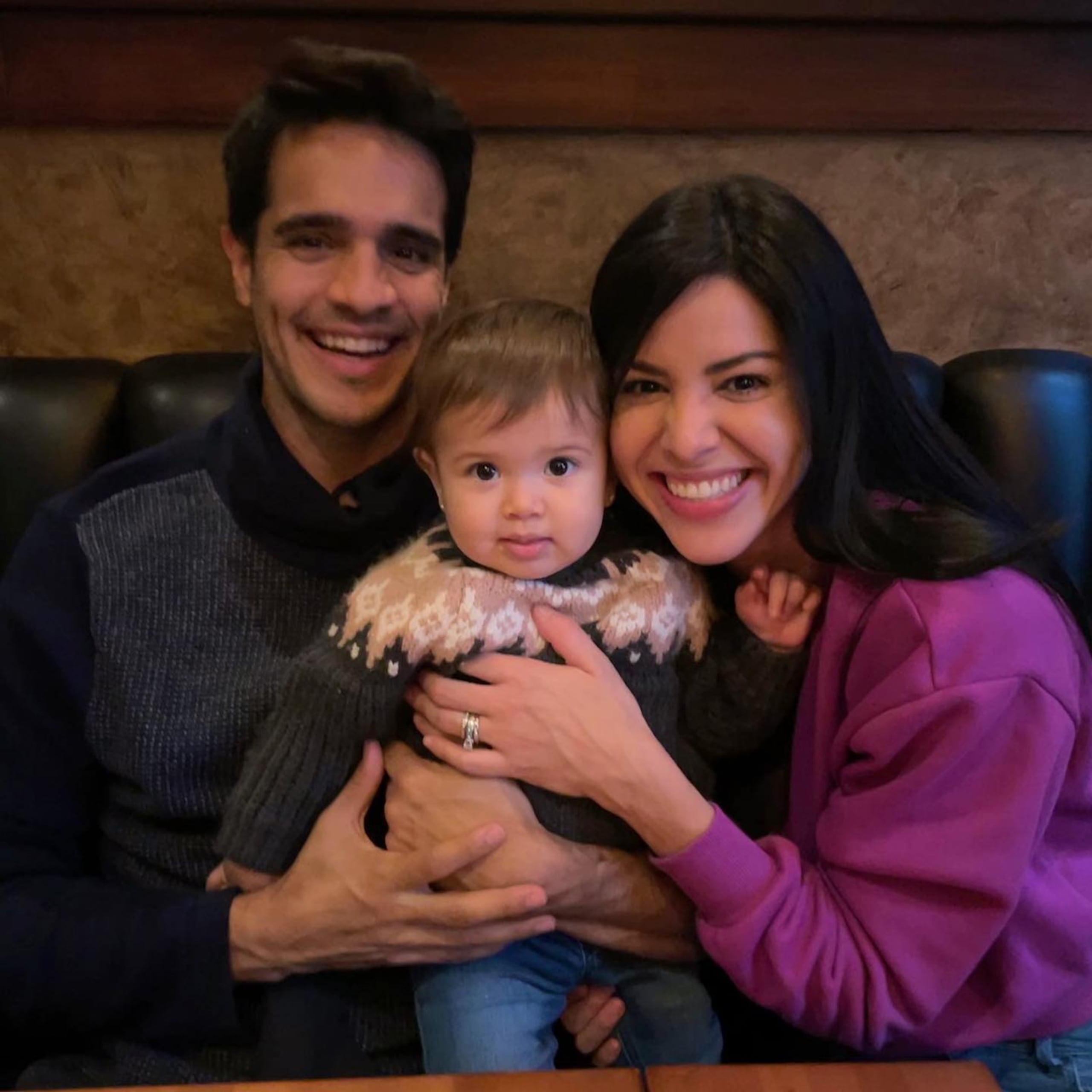La familia conformada por Éktor Rivera, Yara Lasanta y Bría Yaré, crece con la próxima llegada de un varón.