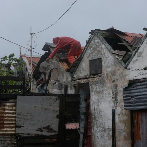 FOTOS: Esta es la situación de Jamaica momentos antes de que el ojo de Melissa toque tierra